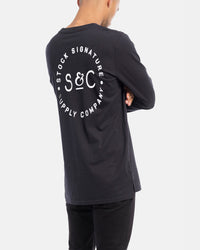 Stamped Signet Long Sleeve Tee