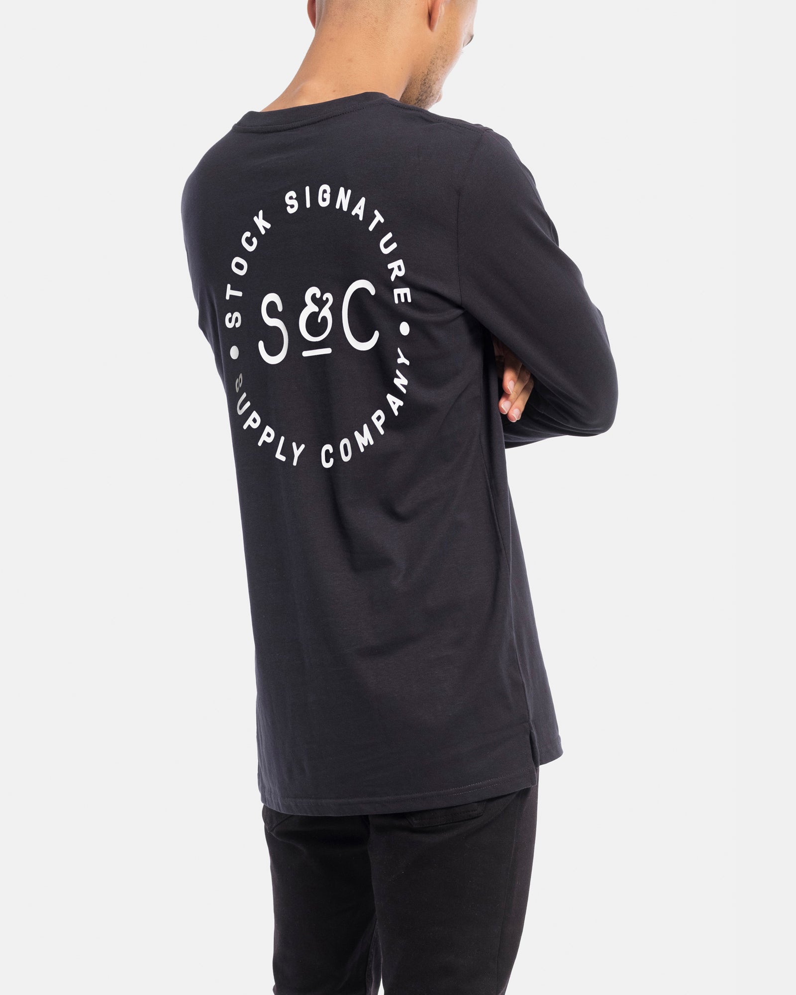 Stamped Signet Long Sleeve Tee