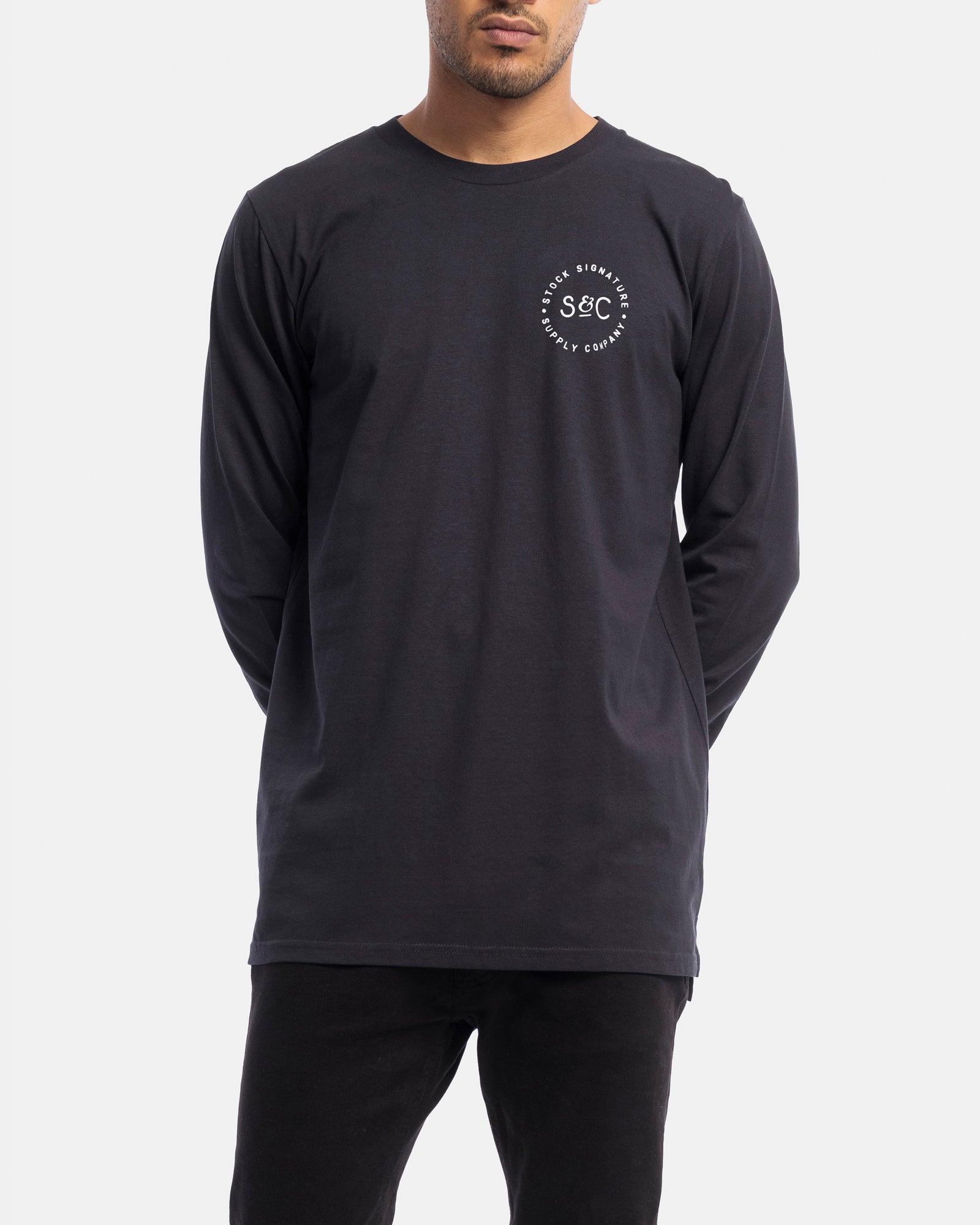 Stamped Signet Long Sleeve Tee