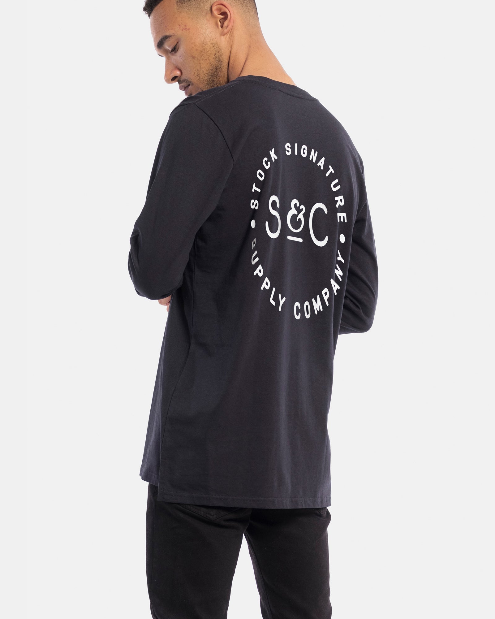 Stamped Signet Long Sleeve Tee