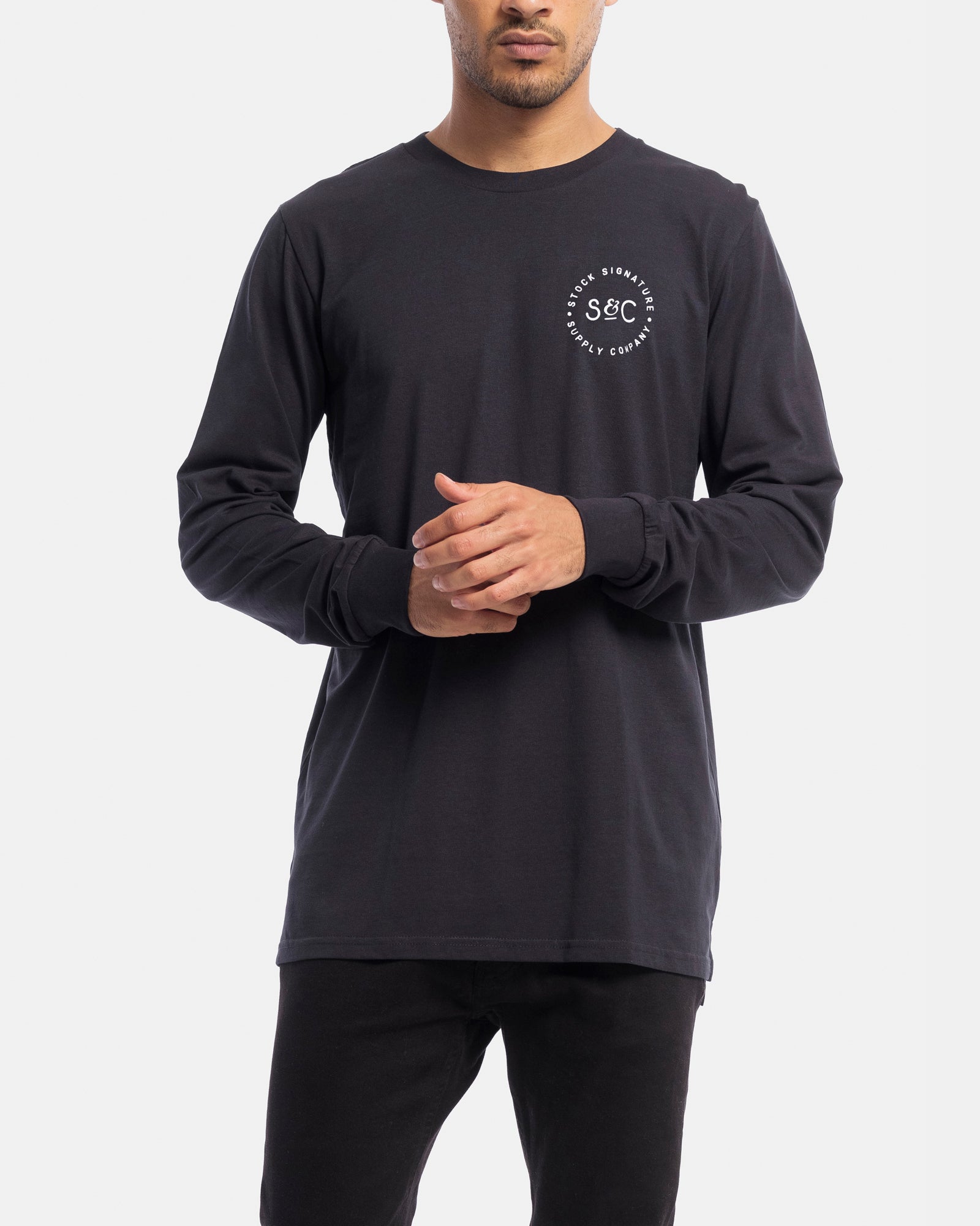 Stamped Signet Long Sleeve Tee