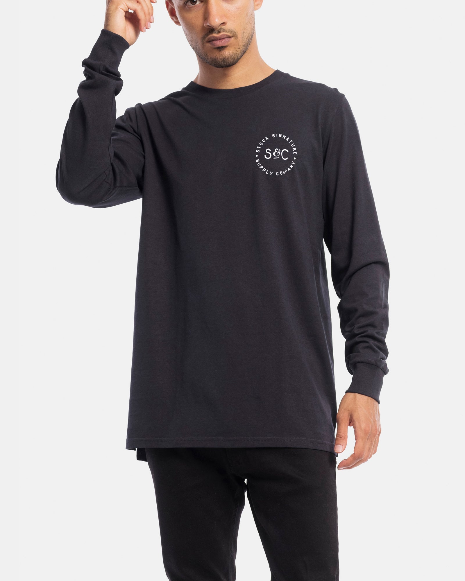 Stamped Signet Long Sleeve Tee