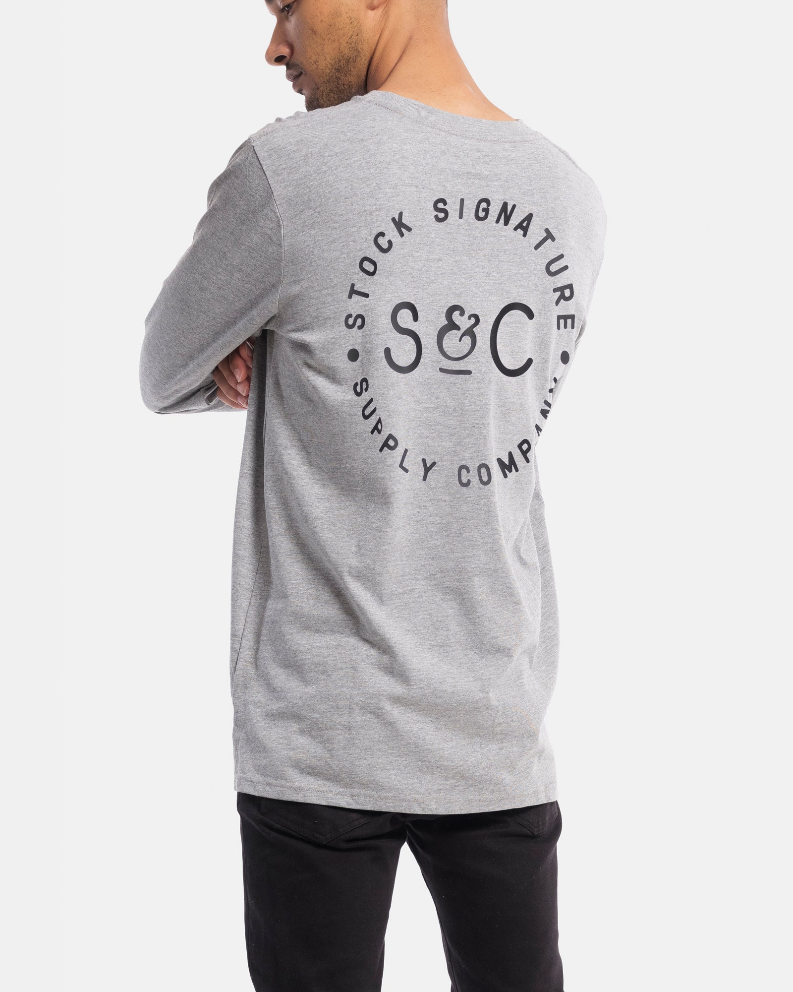 Stamped Signet Long Sleeve Tee