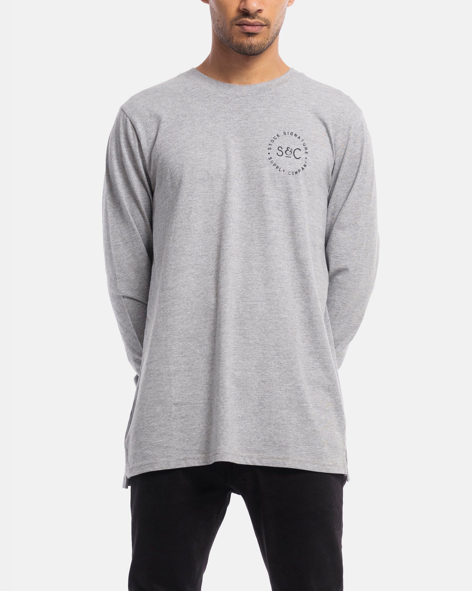 Stamped Signet Long Sleeve Tee