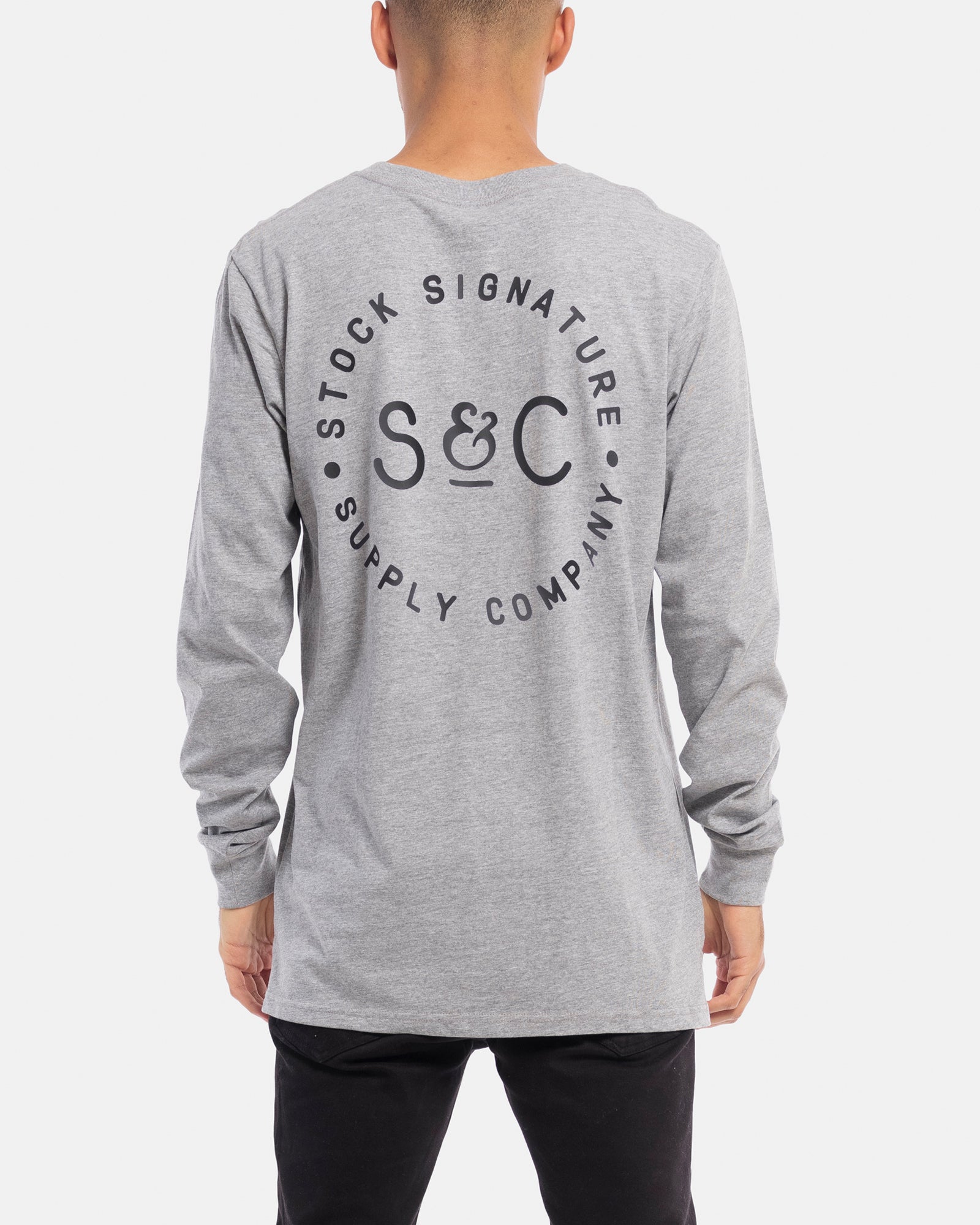 Stamped Signet Long Sleeve Tee