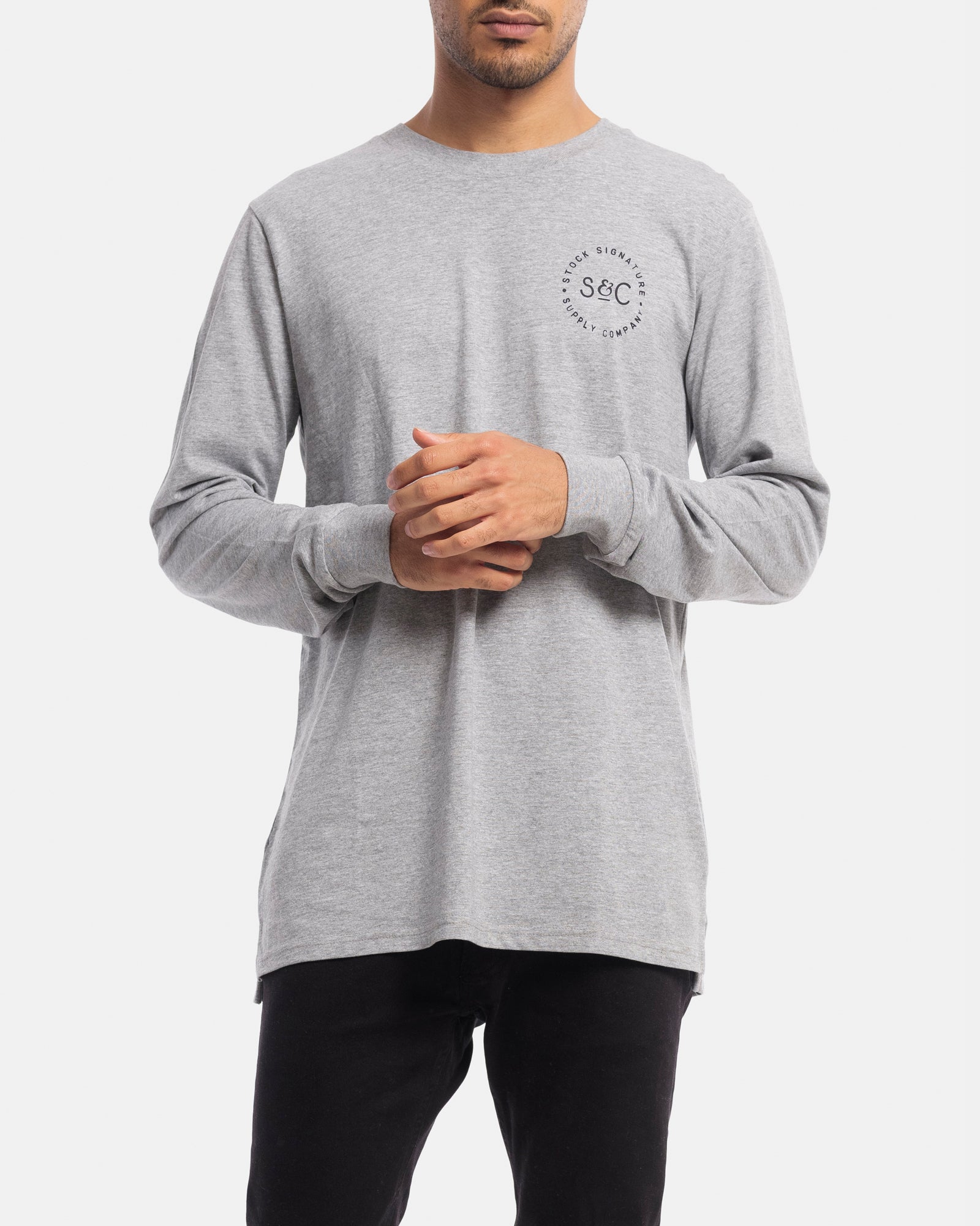 Stamped Signet Long Sleeve Tee