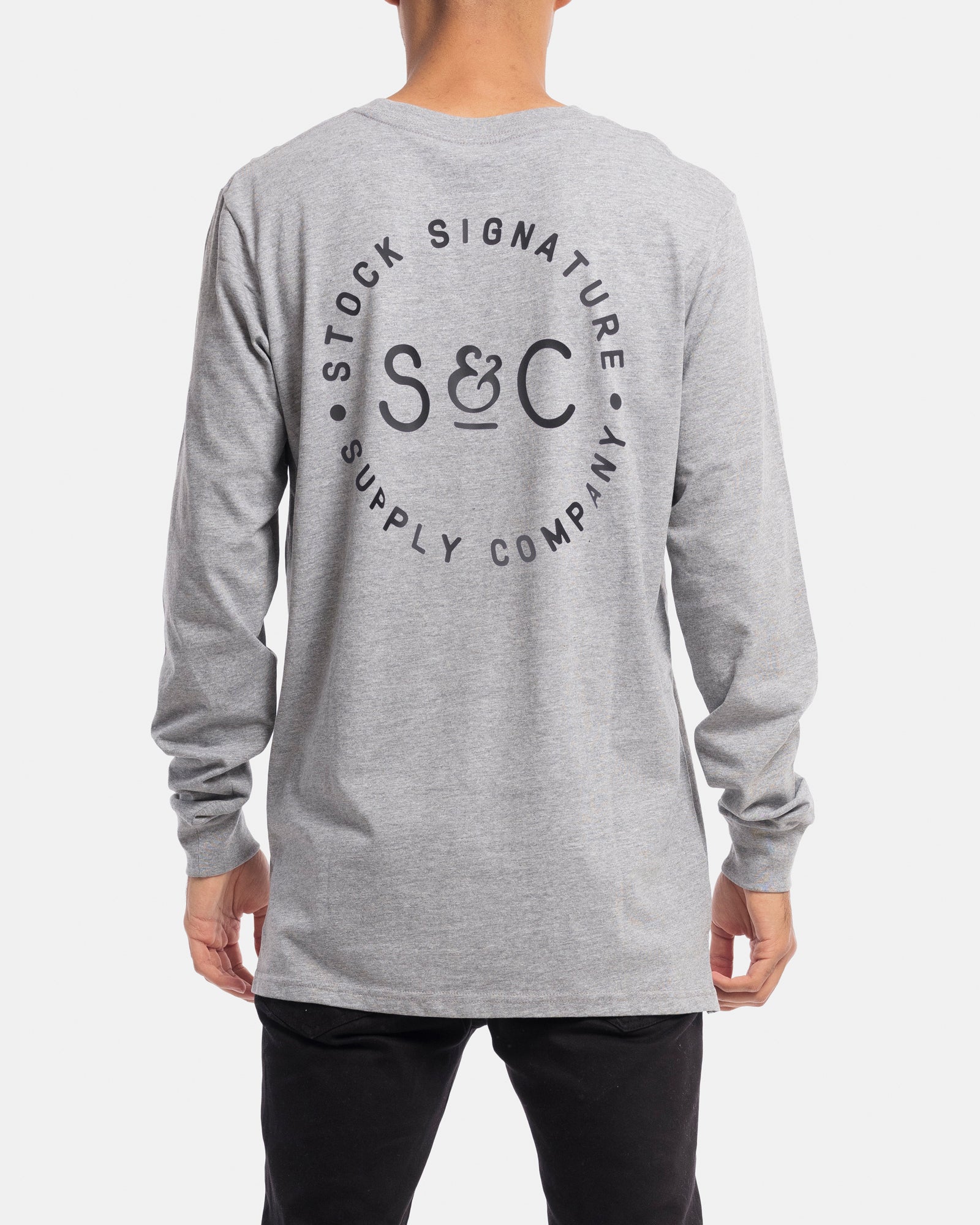 Stamped Signet Long Sleeve Tee