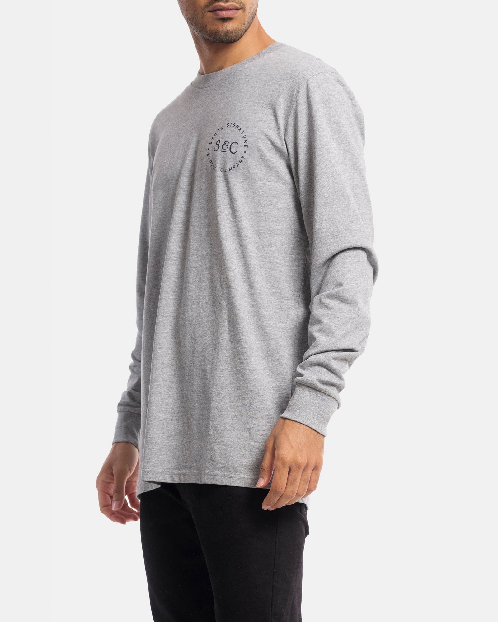 Stamped Signet Long Sleeve Tee