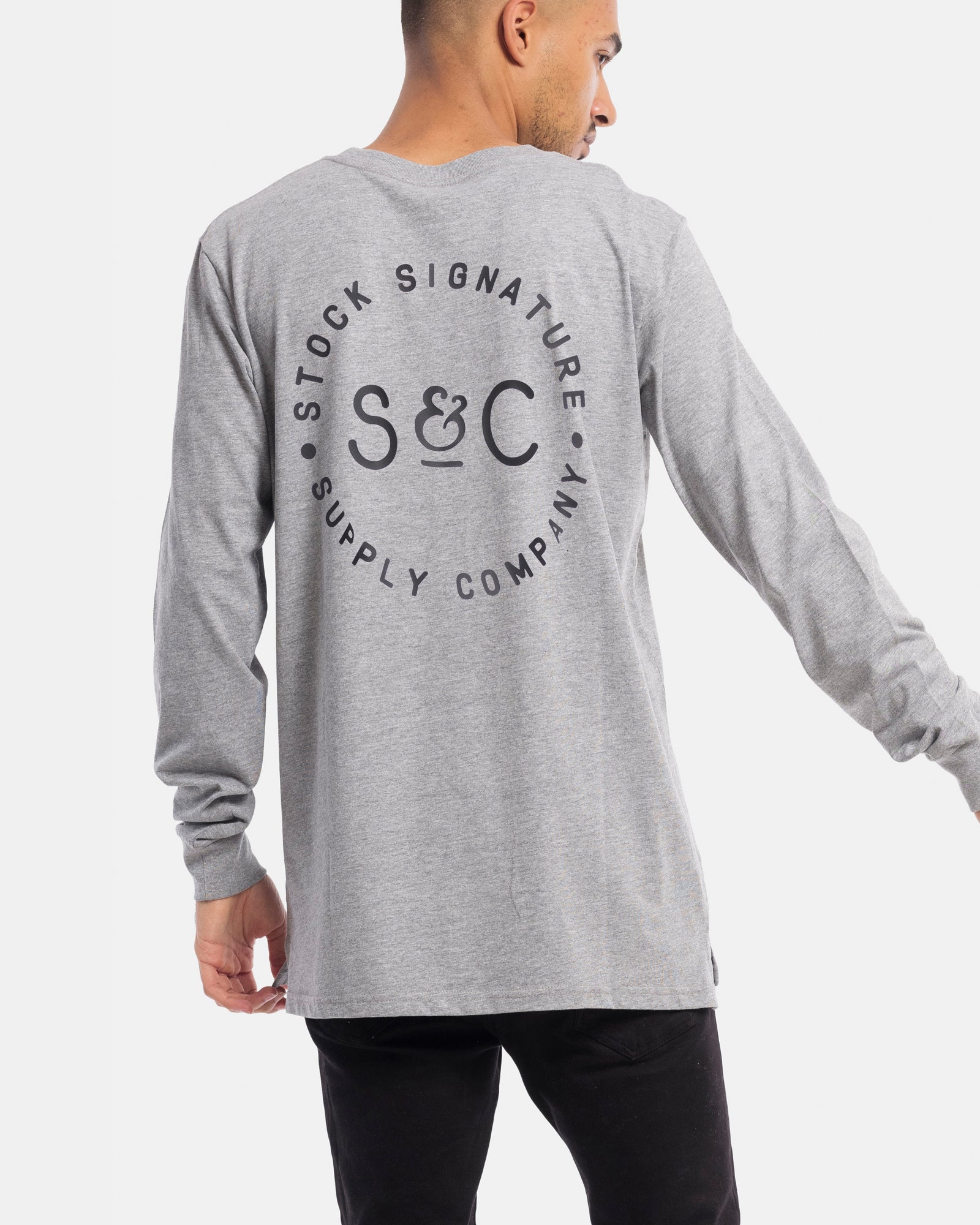 Stamped Signet Long Sleeve Tee