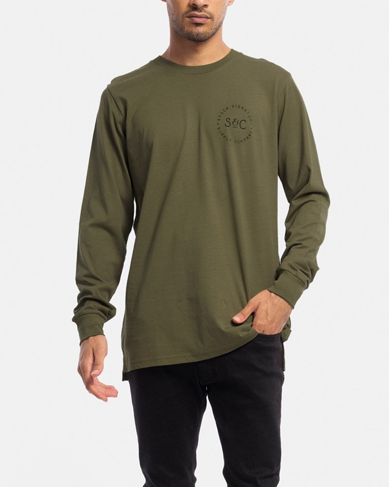 Stamped Signet Long Sleeve Tee