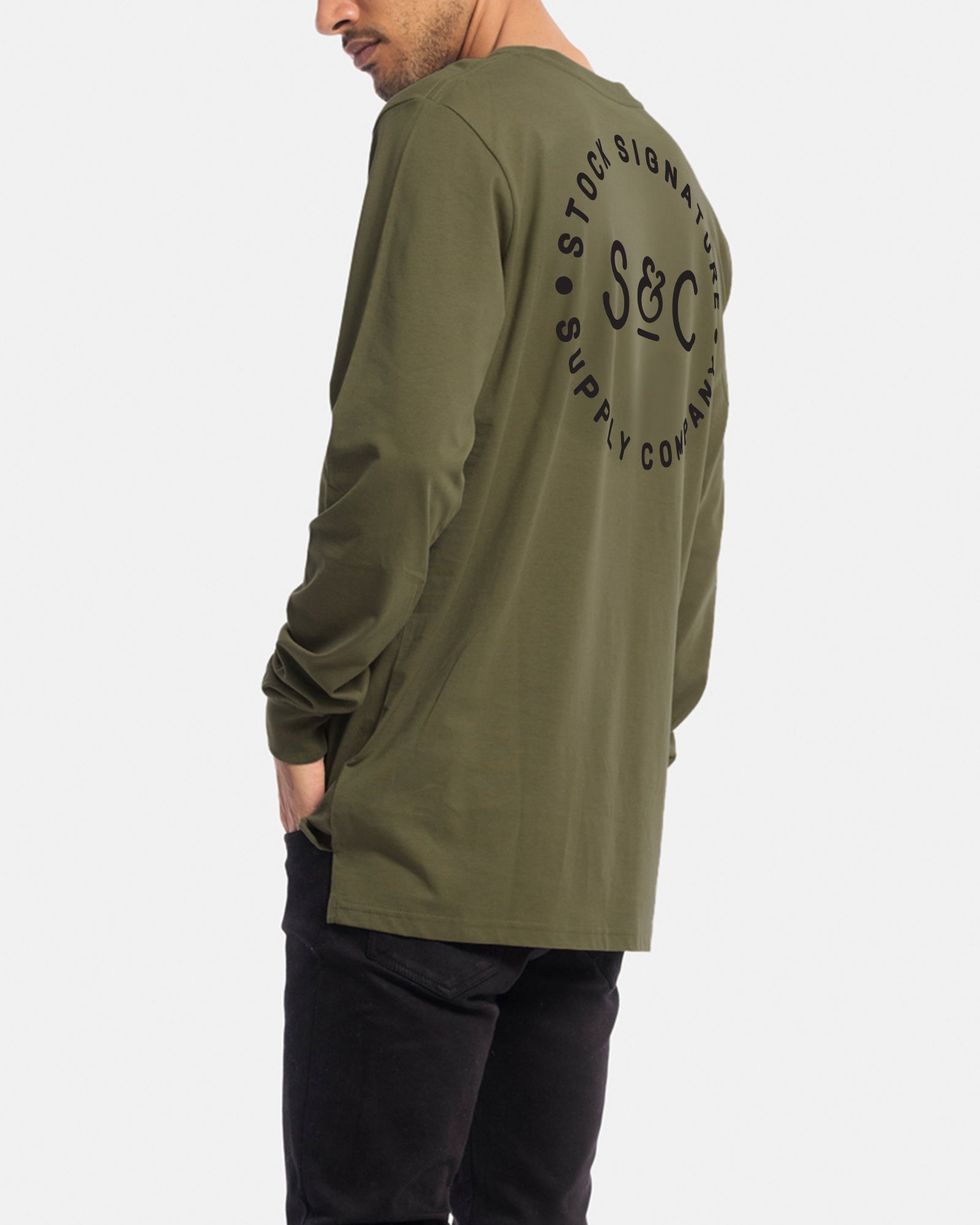 Stamped Signet Long Sleeve Tee