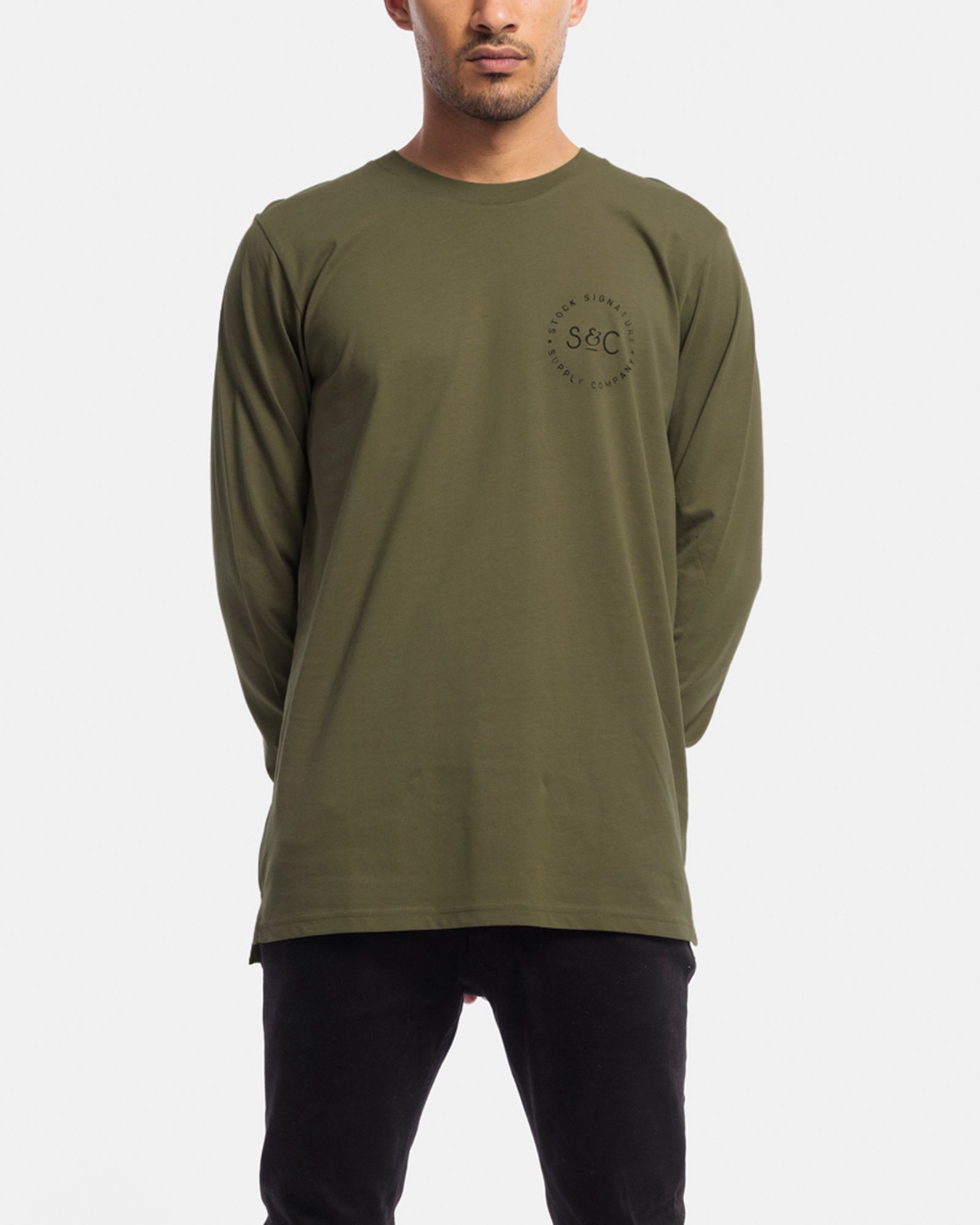Stamped Signet Long Sleeve Tee