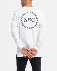 Stamped Signet Long Sleeve Tee