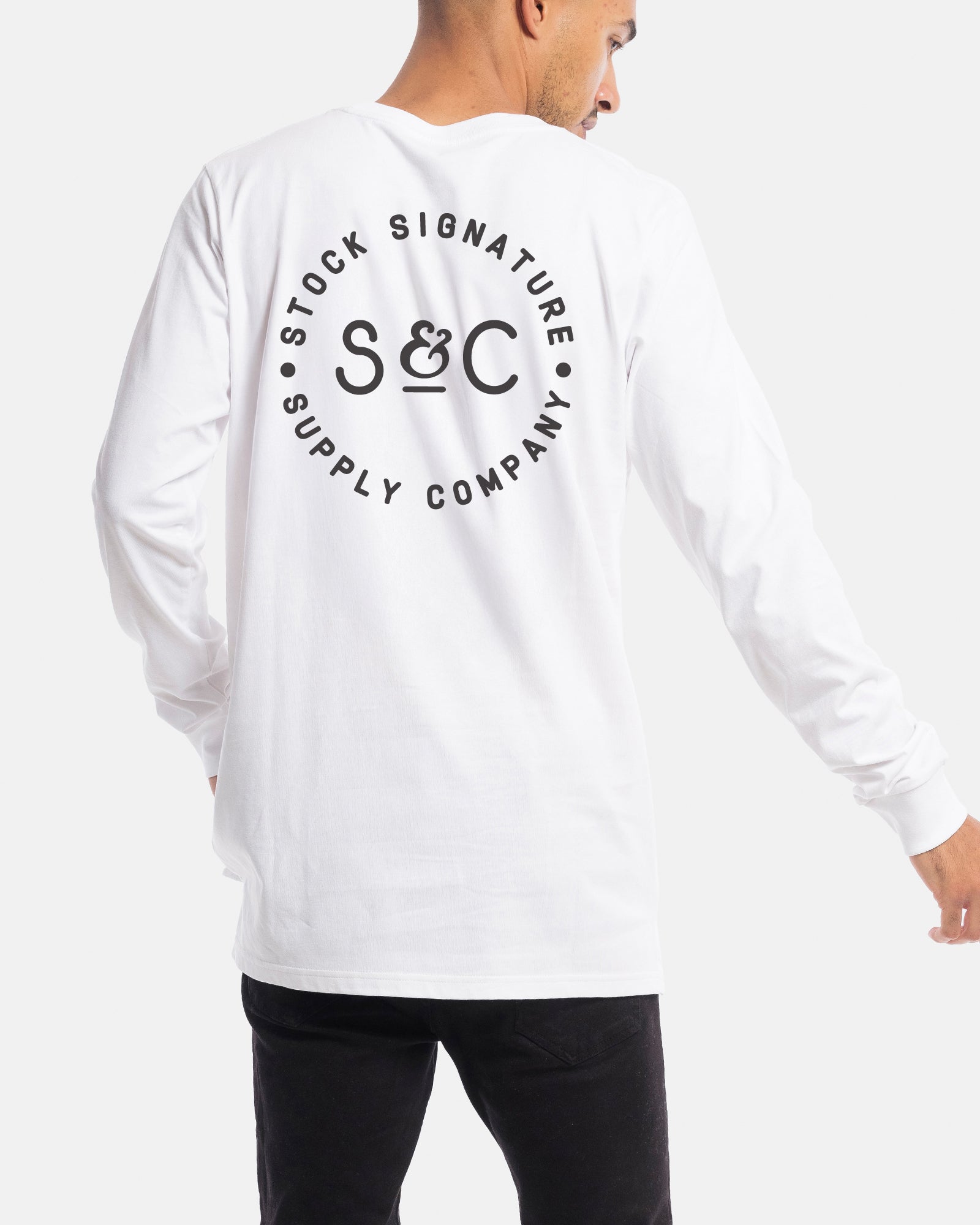 Stamped Signet Long Sleeve Tee