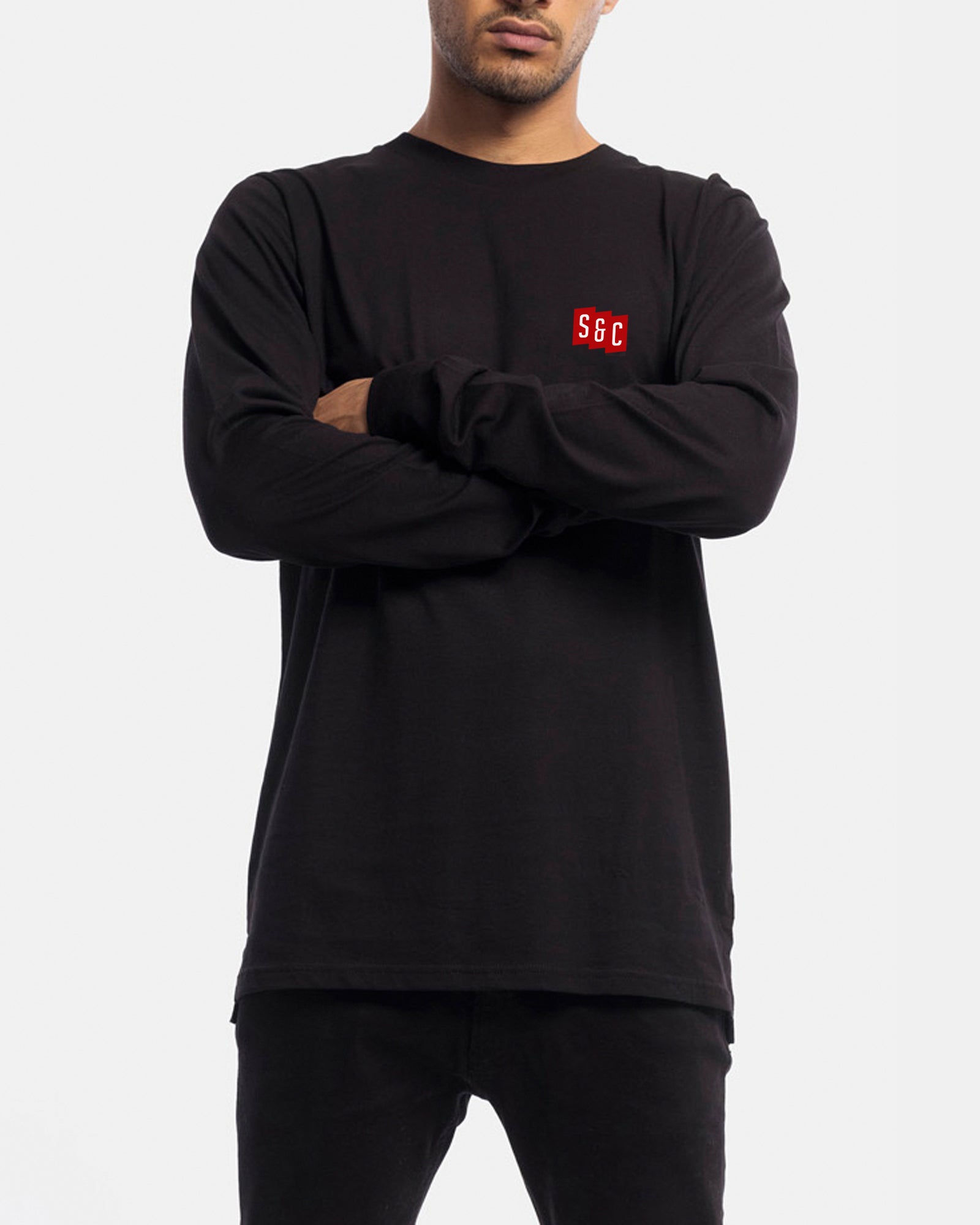 Initials Long Sleeve Tee