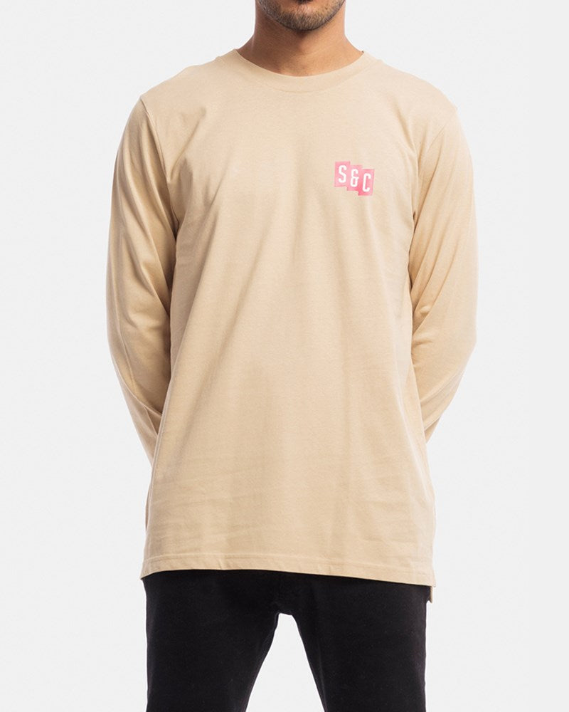 Initials Long Sleeve Tee