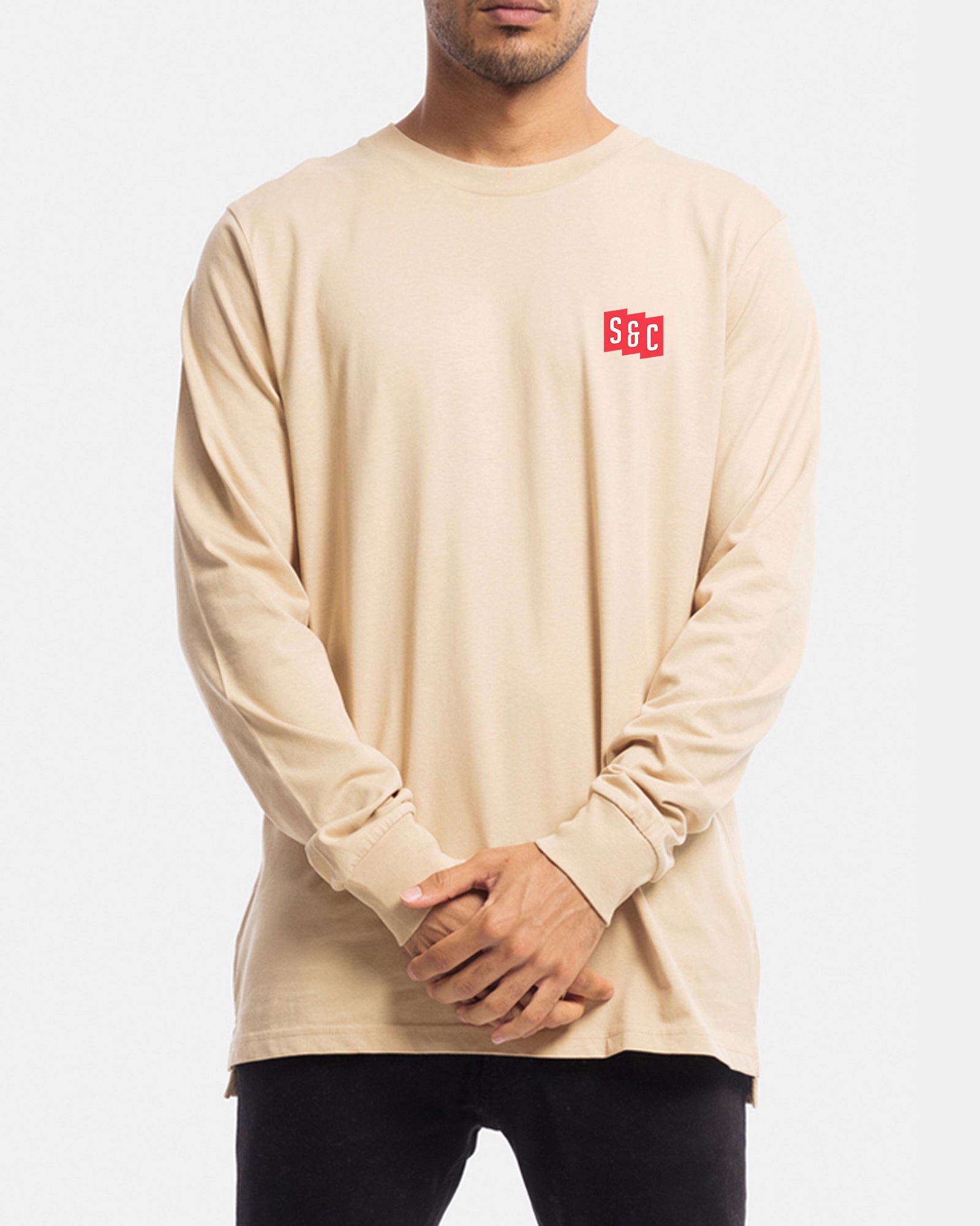 Initials Long Sleeve Tee