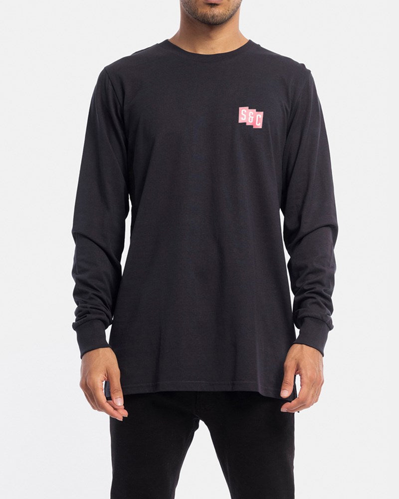 Initials Long Sleeve Tee