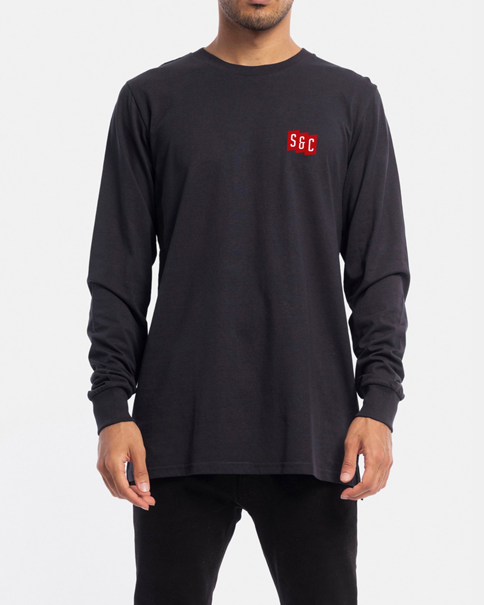 Initials Long Sleeve Tee