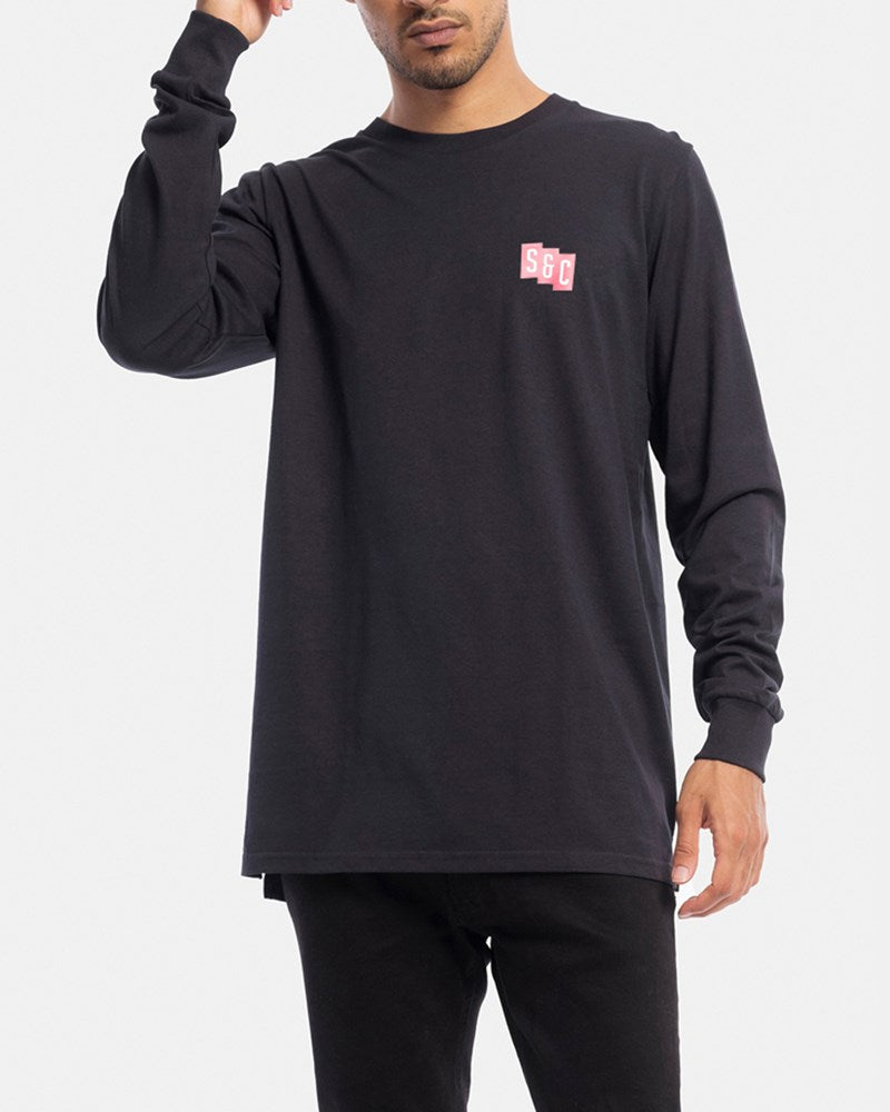 Initials Long Sleeve Tee