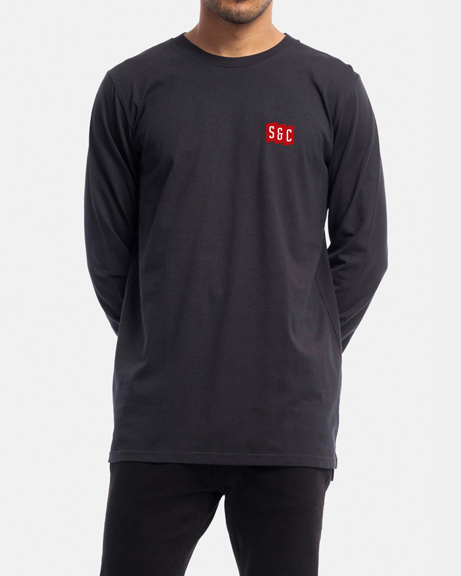 Initials Long Sleeve Tee