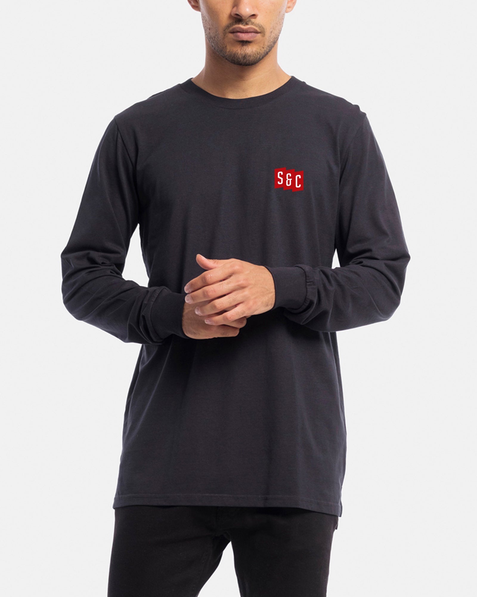 Initials Long Sleeve Tee