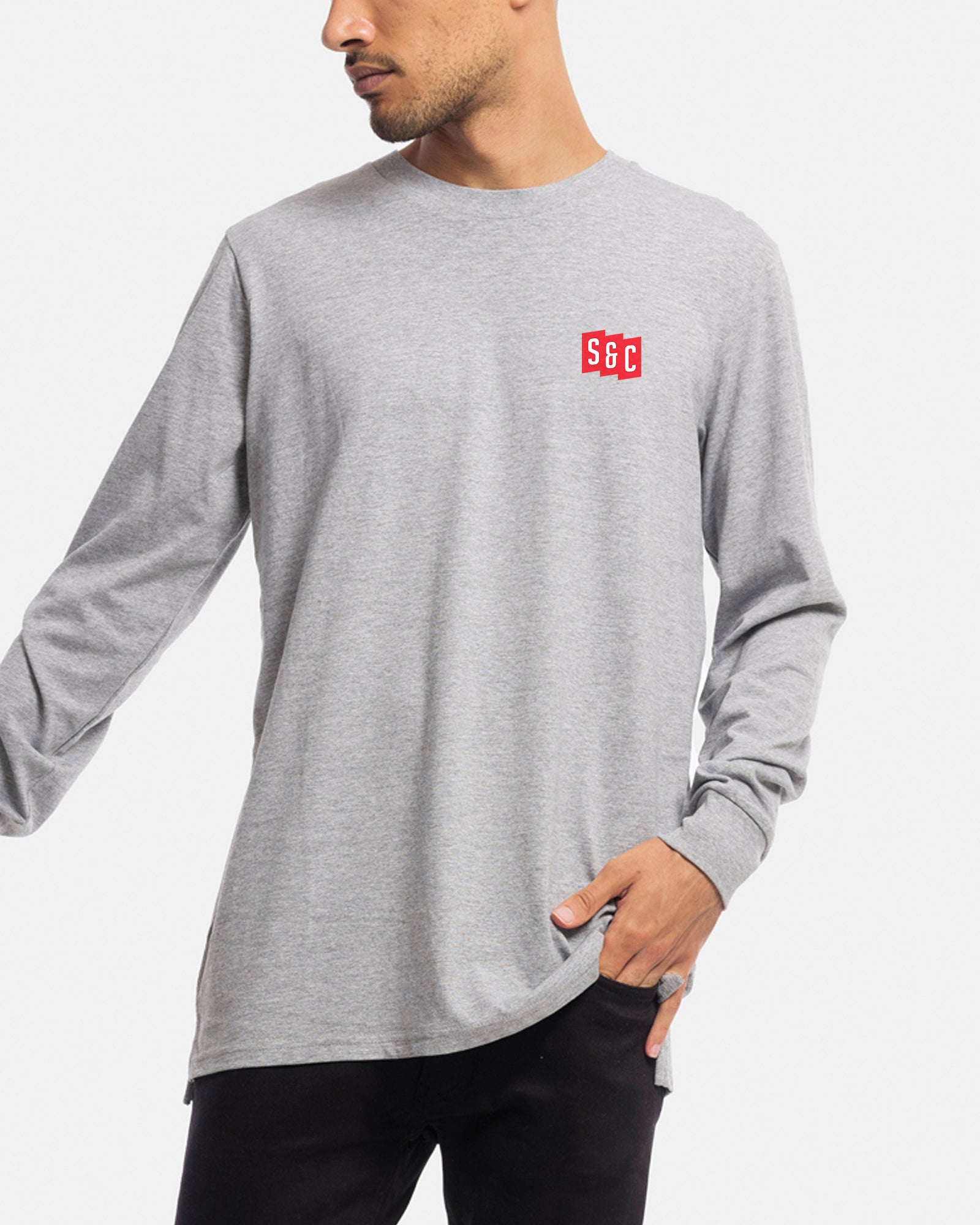 Initials Long Sleeve Tee