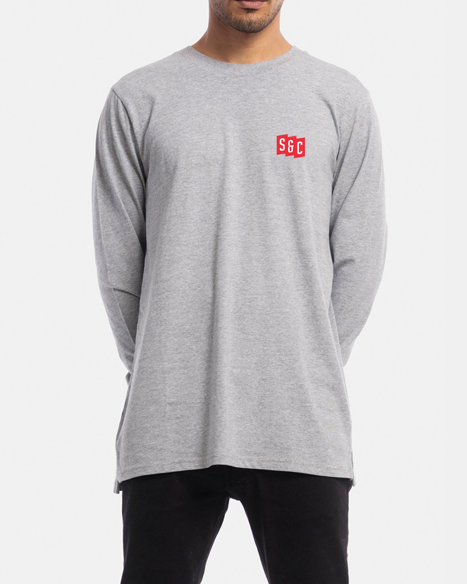 Initials Long Sleeve Tee