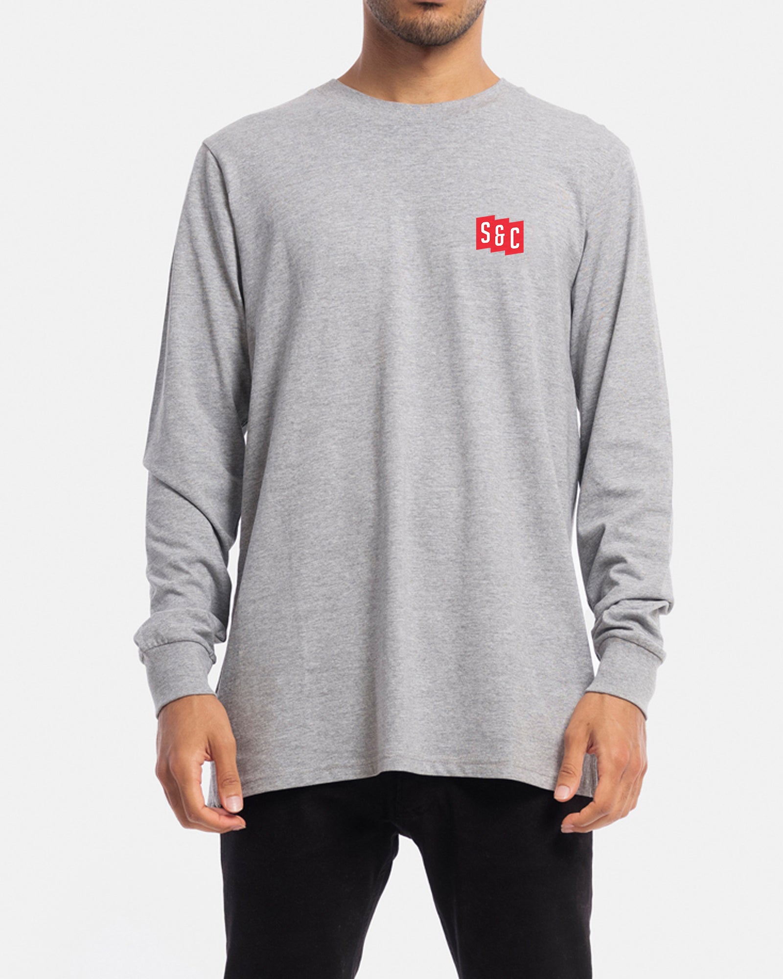 Initials Long Sleeve Tee