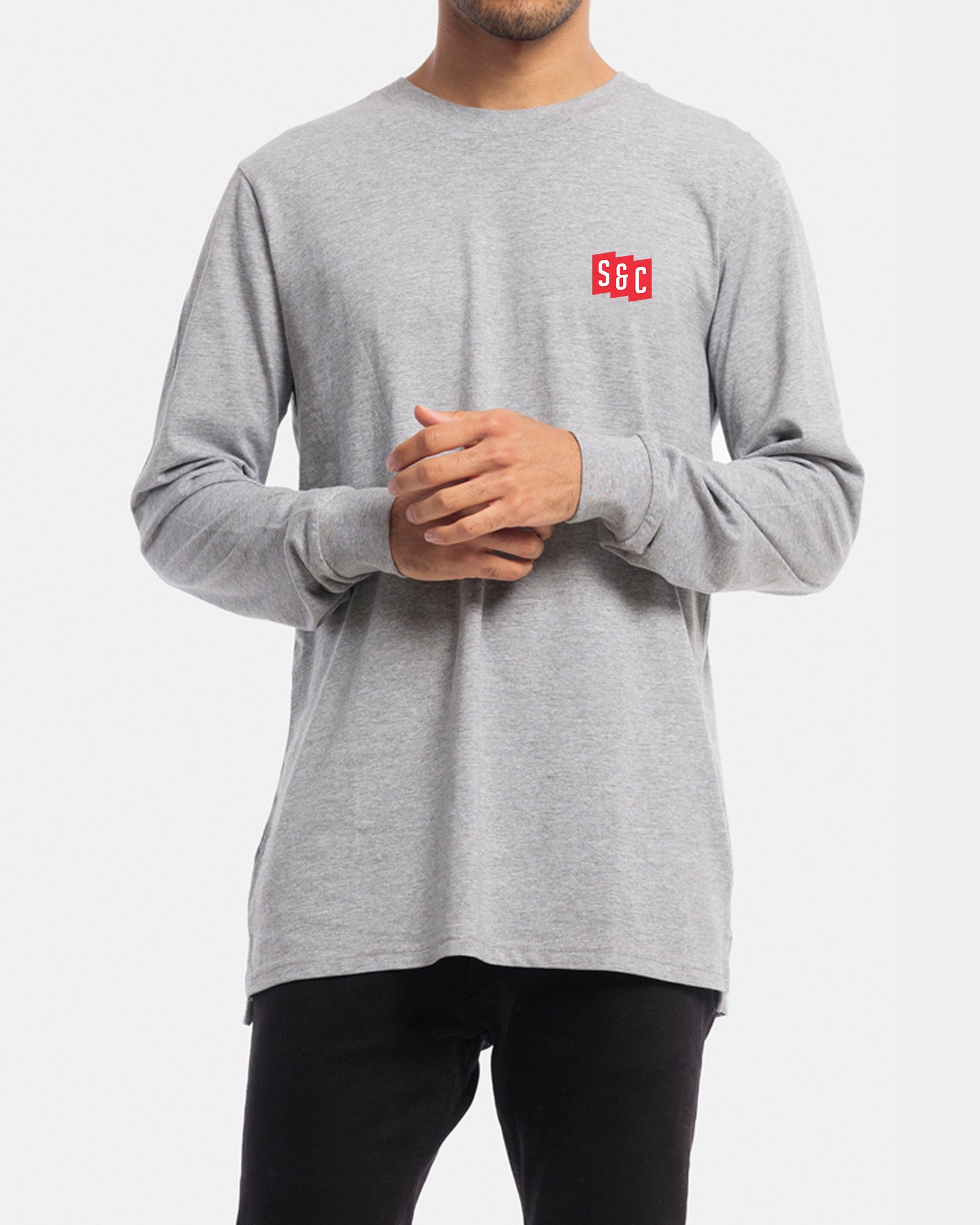 Initials Long Sleeve Tee
