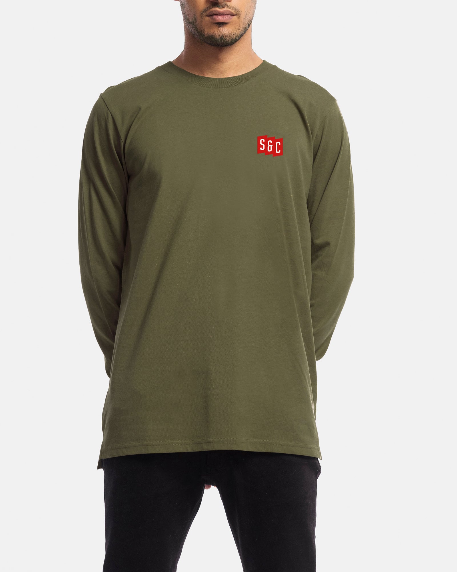 Initials Long Sleeve Tee