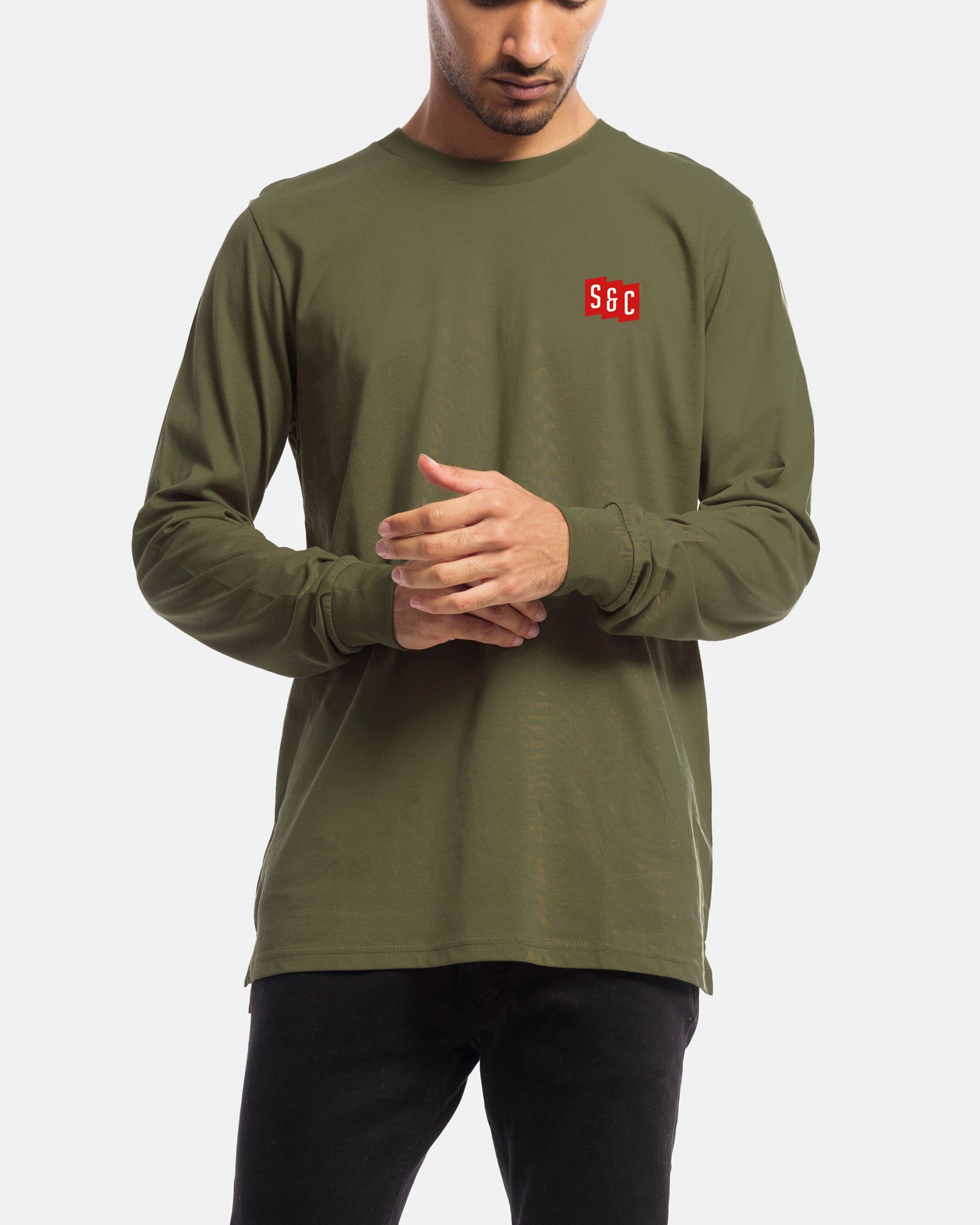 Initials Long Sleeve Tee