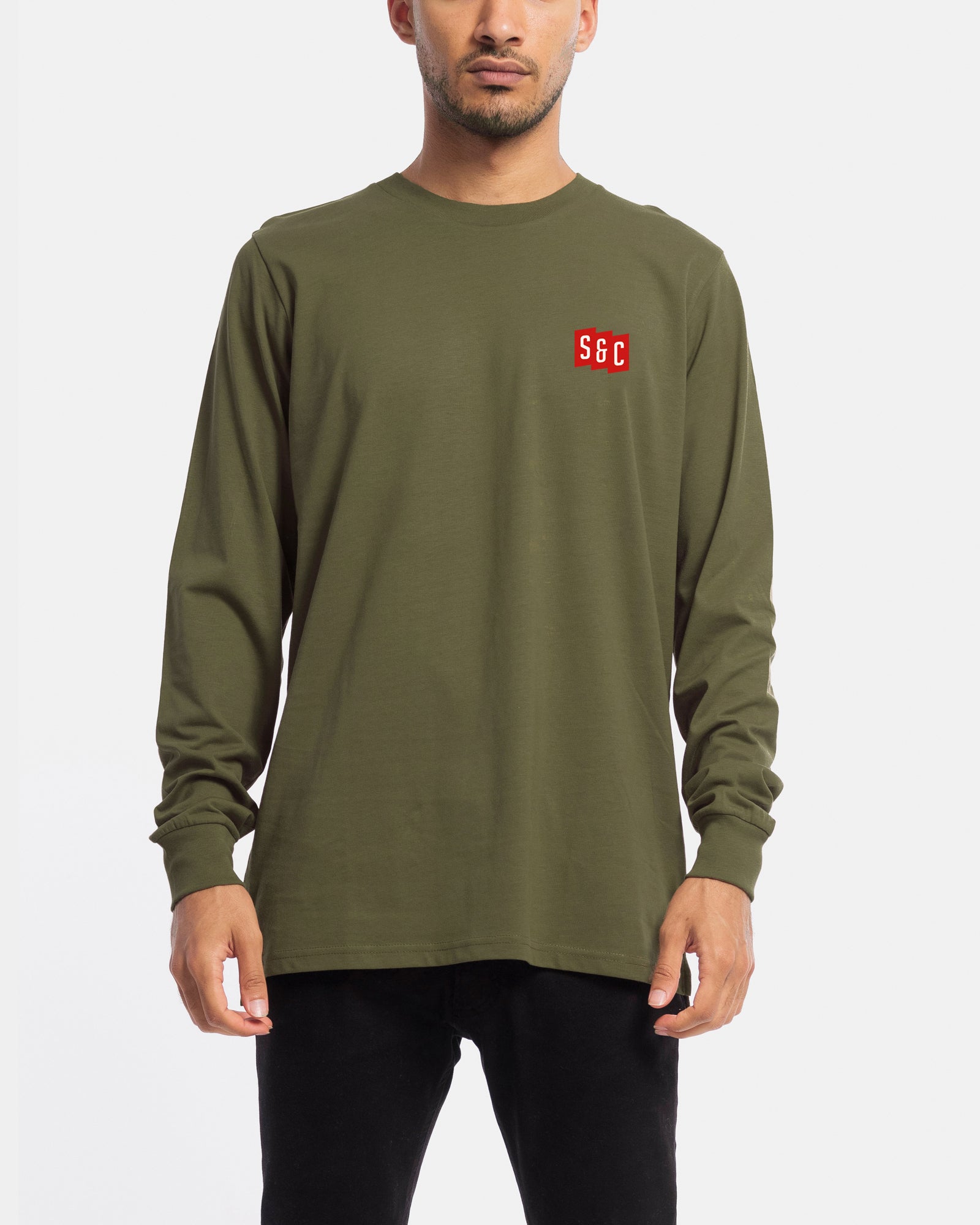 Initials Long Sleeve Tee