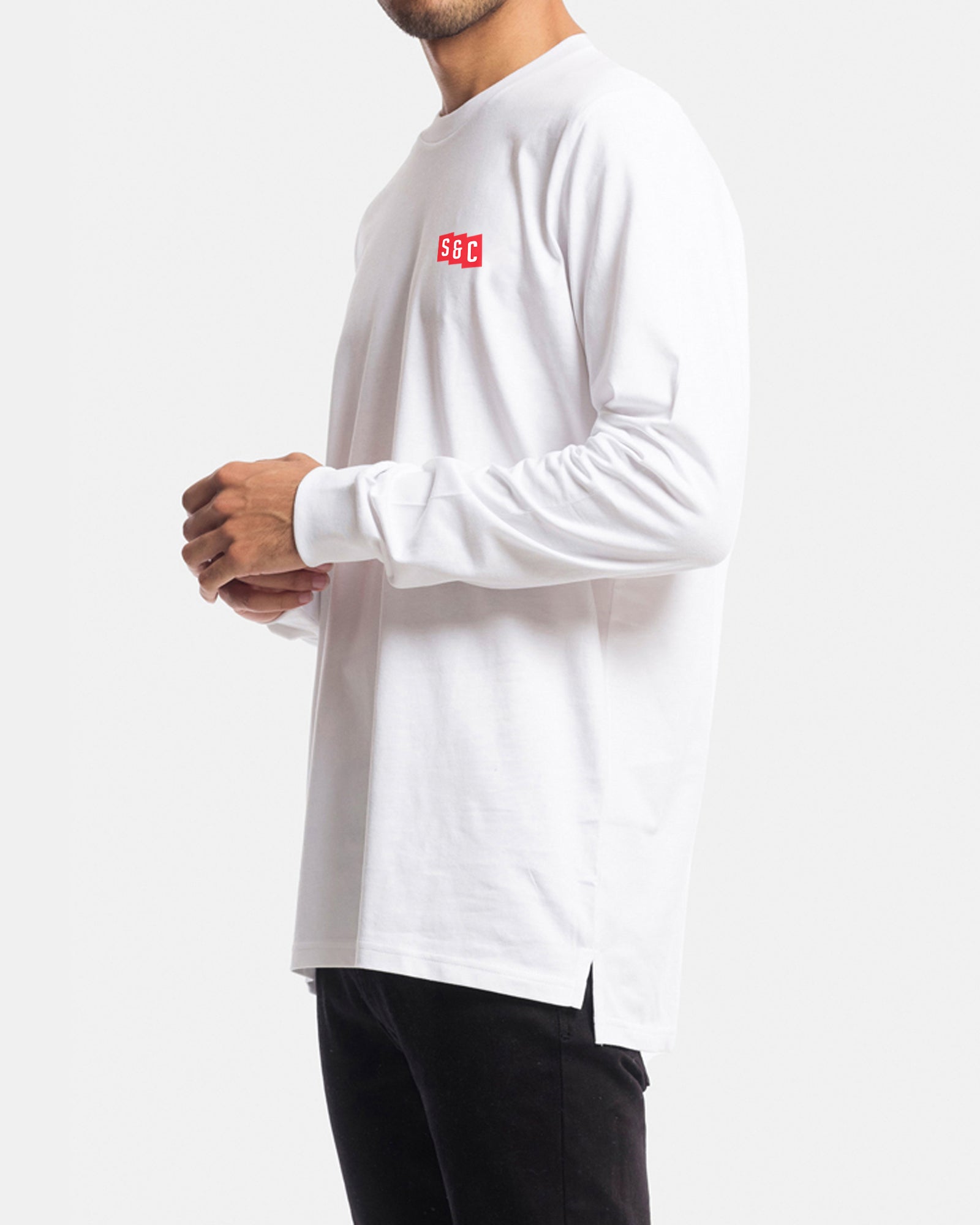 Initials Long Sleeve Tee