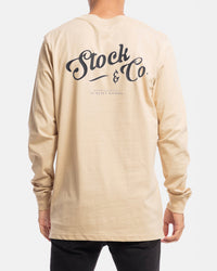 Scroll Long Sleeve Tee