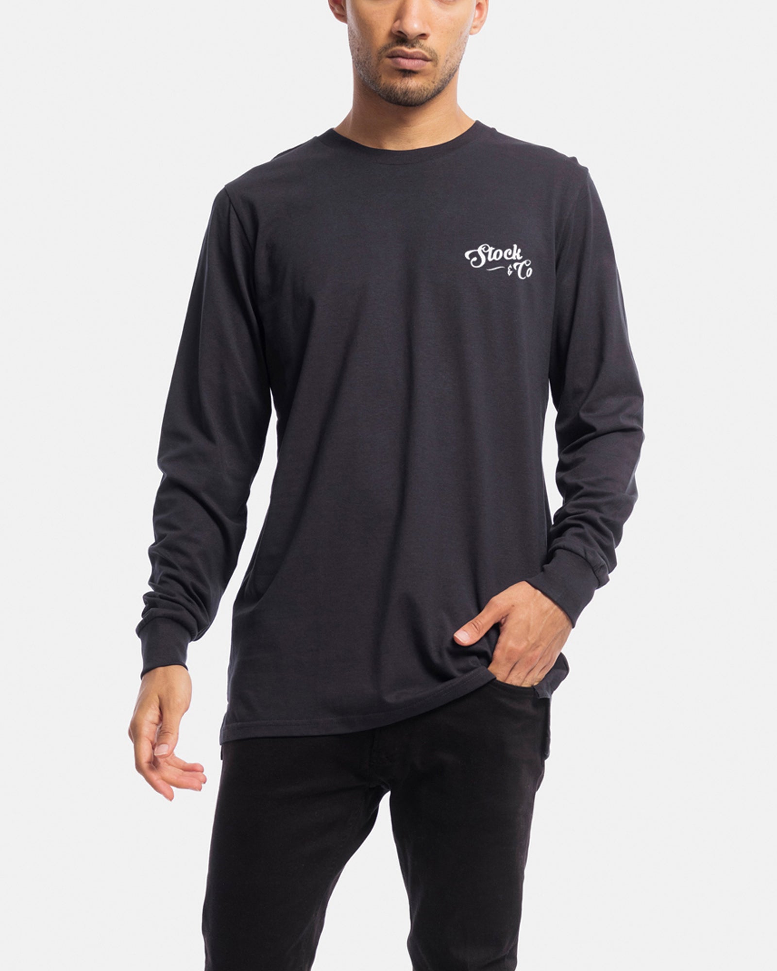 Scroll Long Sleeve Tee