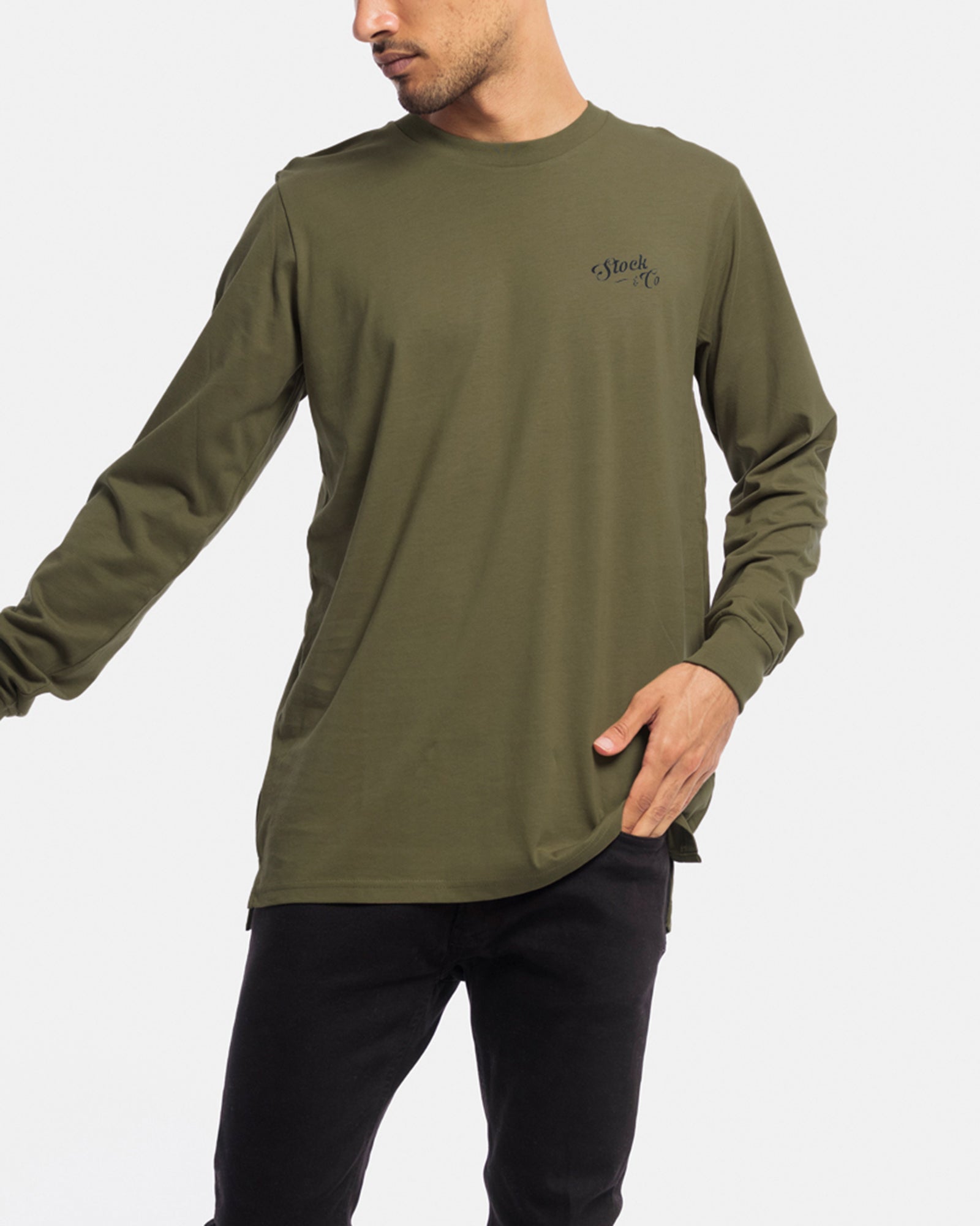 Scroll Long Sleeve Tee