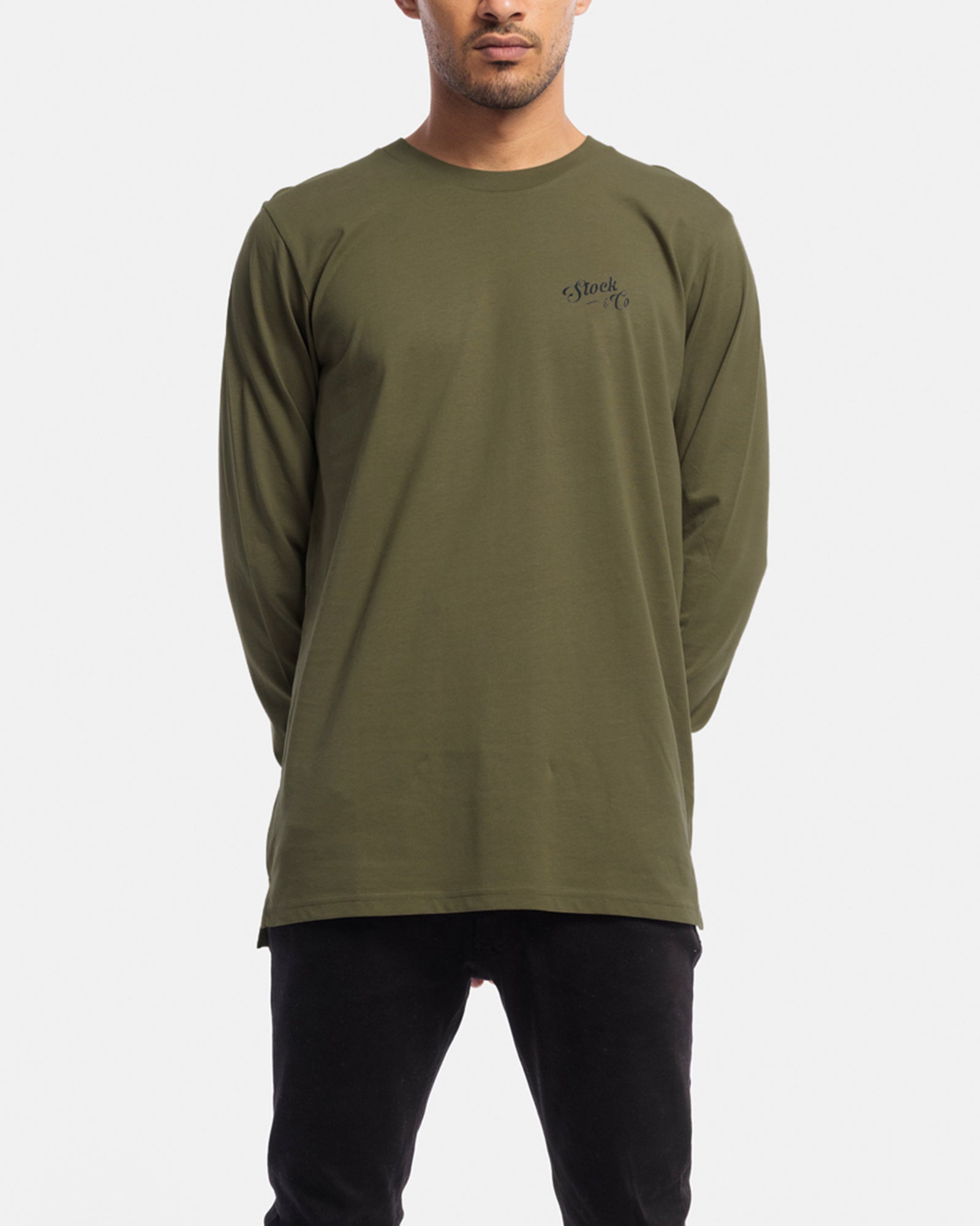 Scroll Long Sleeve Tee