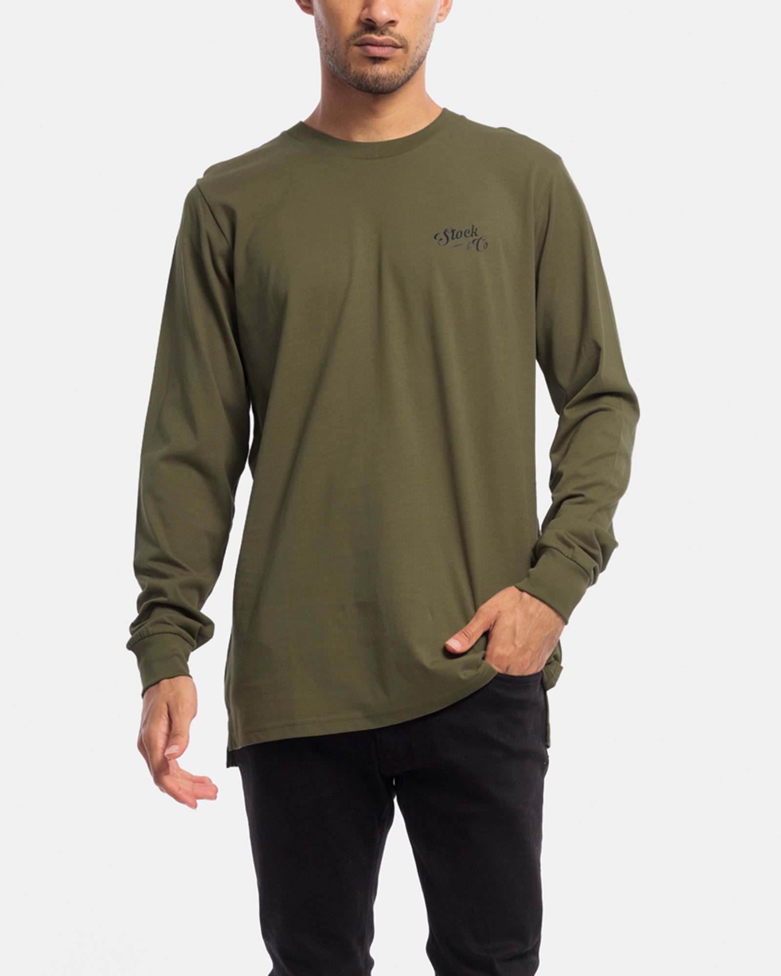 Scroll Long Sleeve Tee