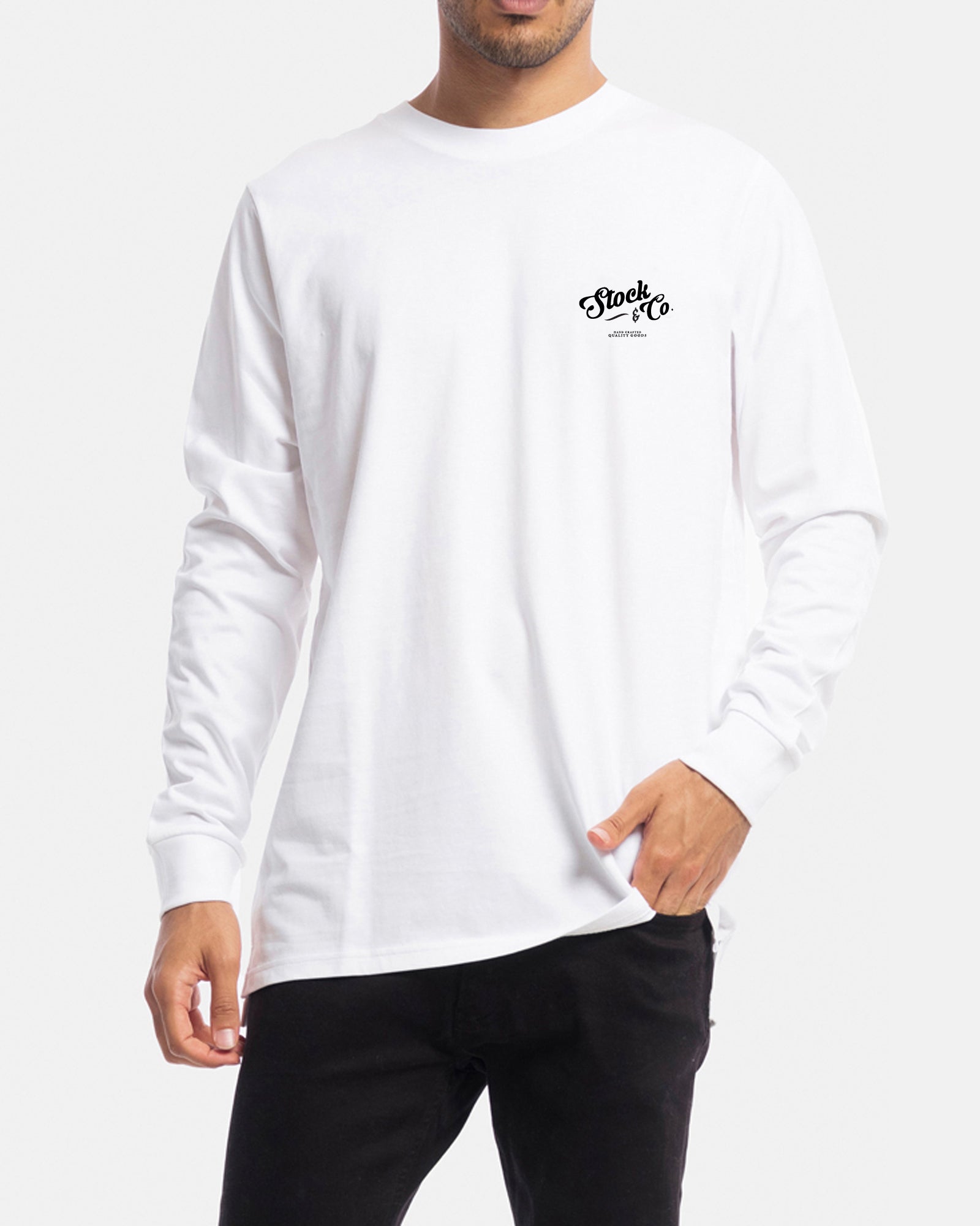 Scroll Long Sleeve Tee