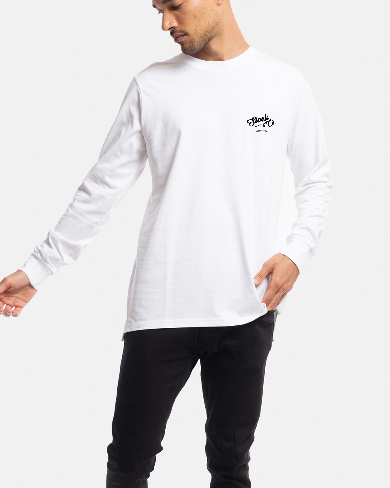 Scroll Long Sleeve Tee