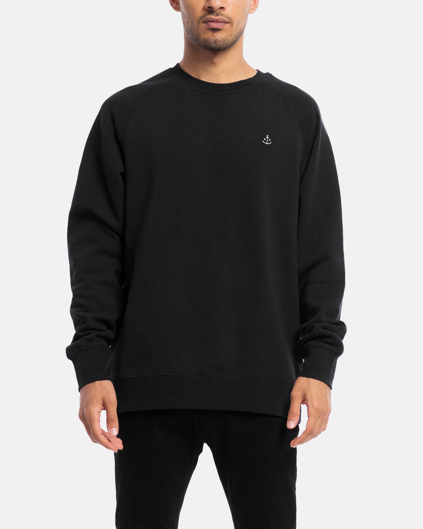 Stock & Co Anchor Embroidery Crewneck