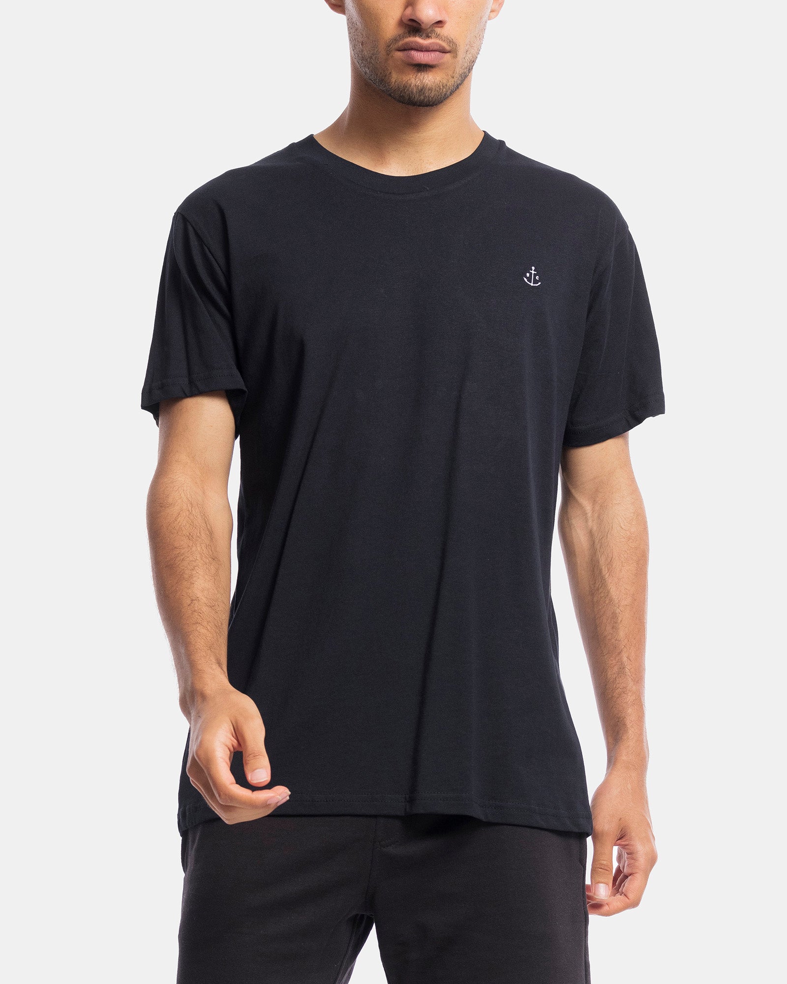 Stock & Co Anchor Embroidery Tee