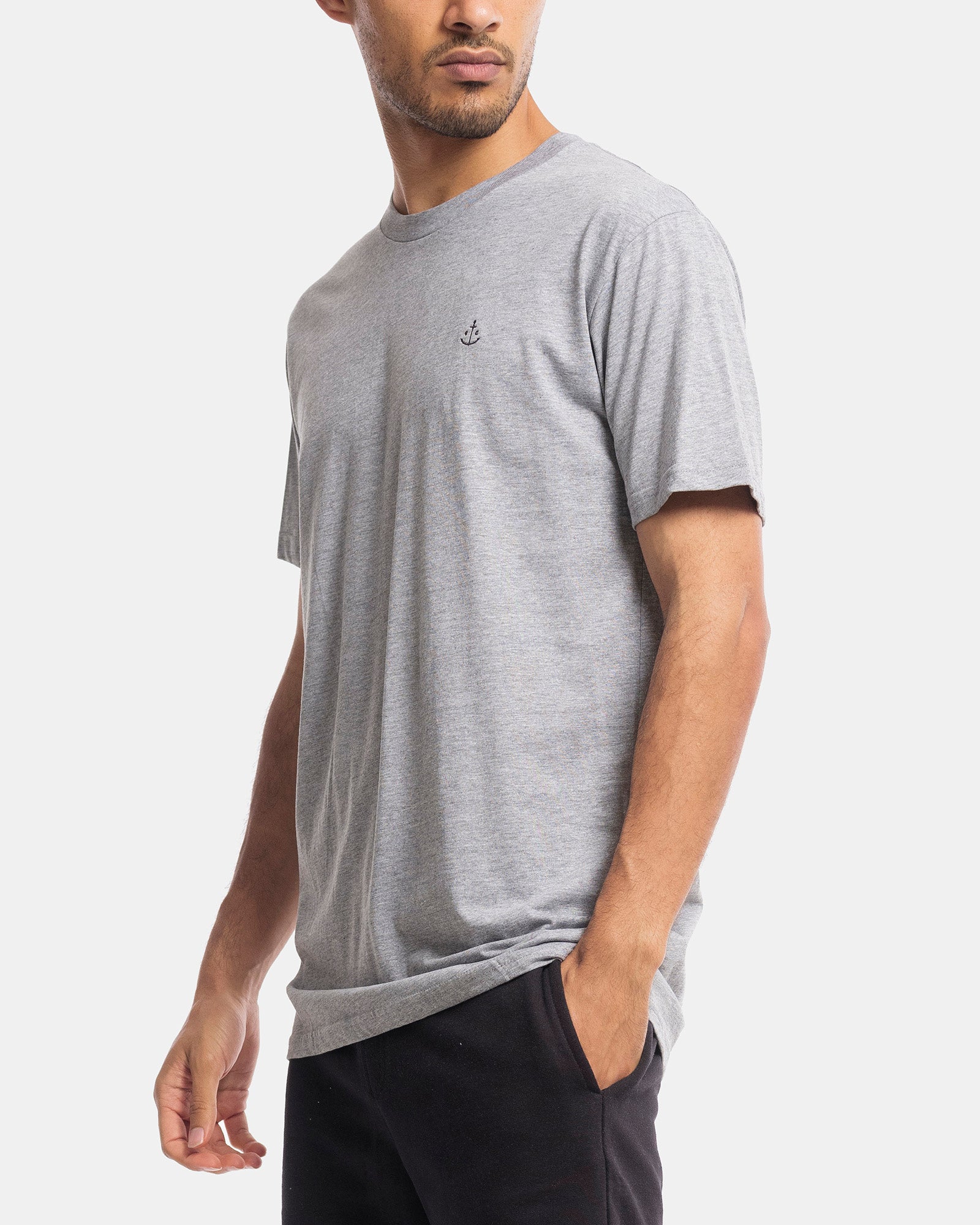 Stock & Co Anchor Embroidery Tee