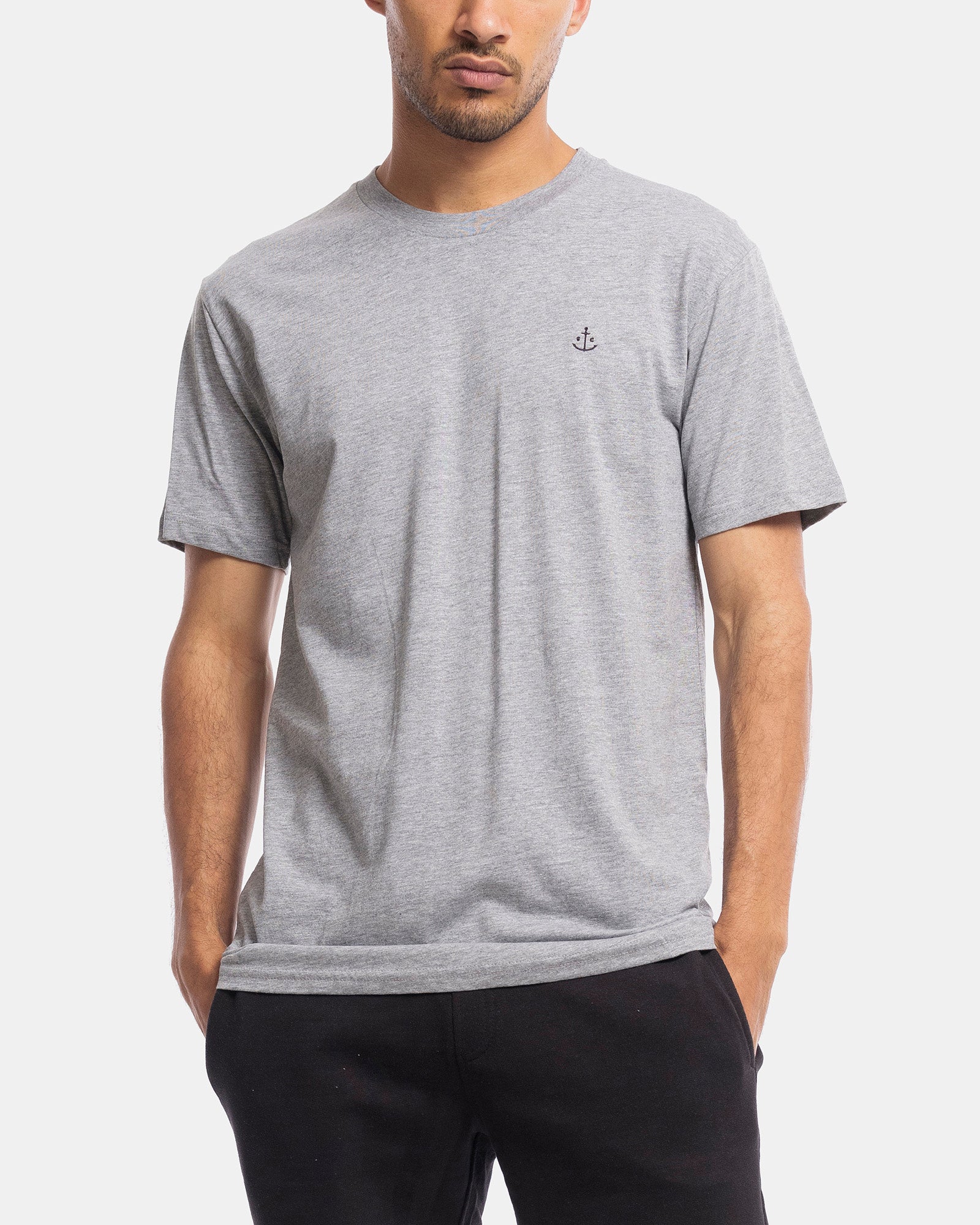 Stock & Co Anchor Embroidery Tee