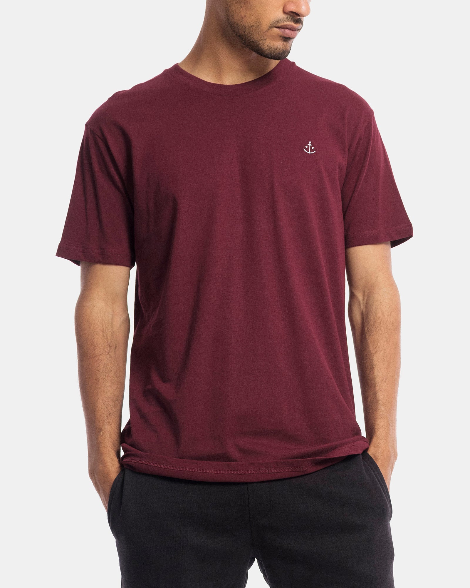 Stock & Co Anchor Embroidery Tee