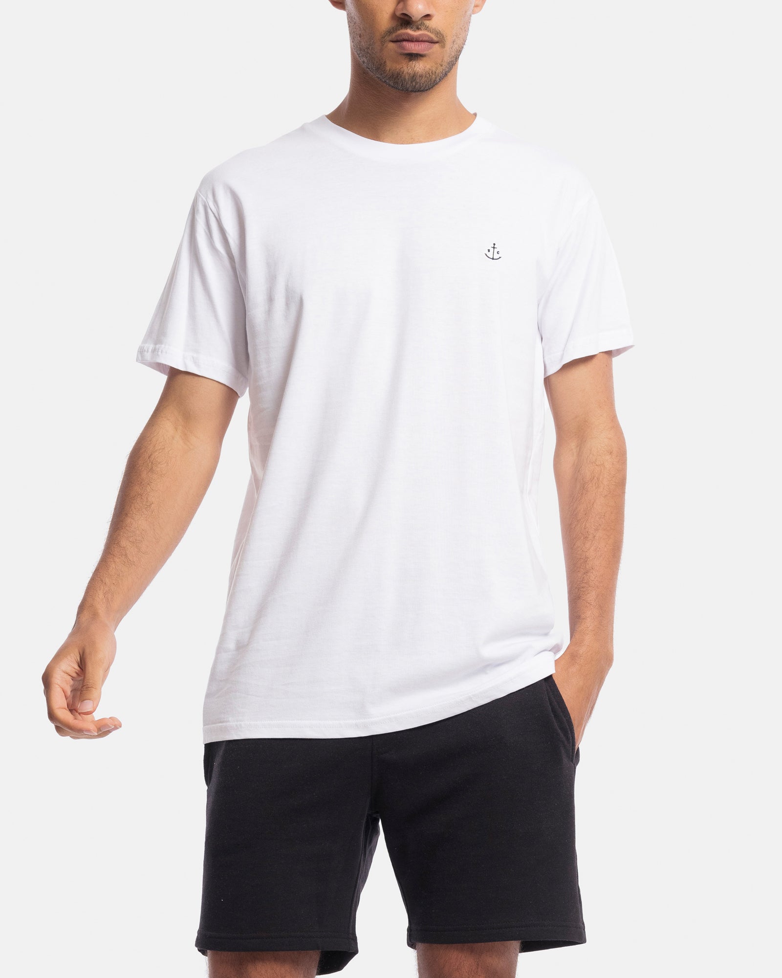 Stock & Co Anchor Embroidery Tee