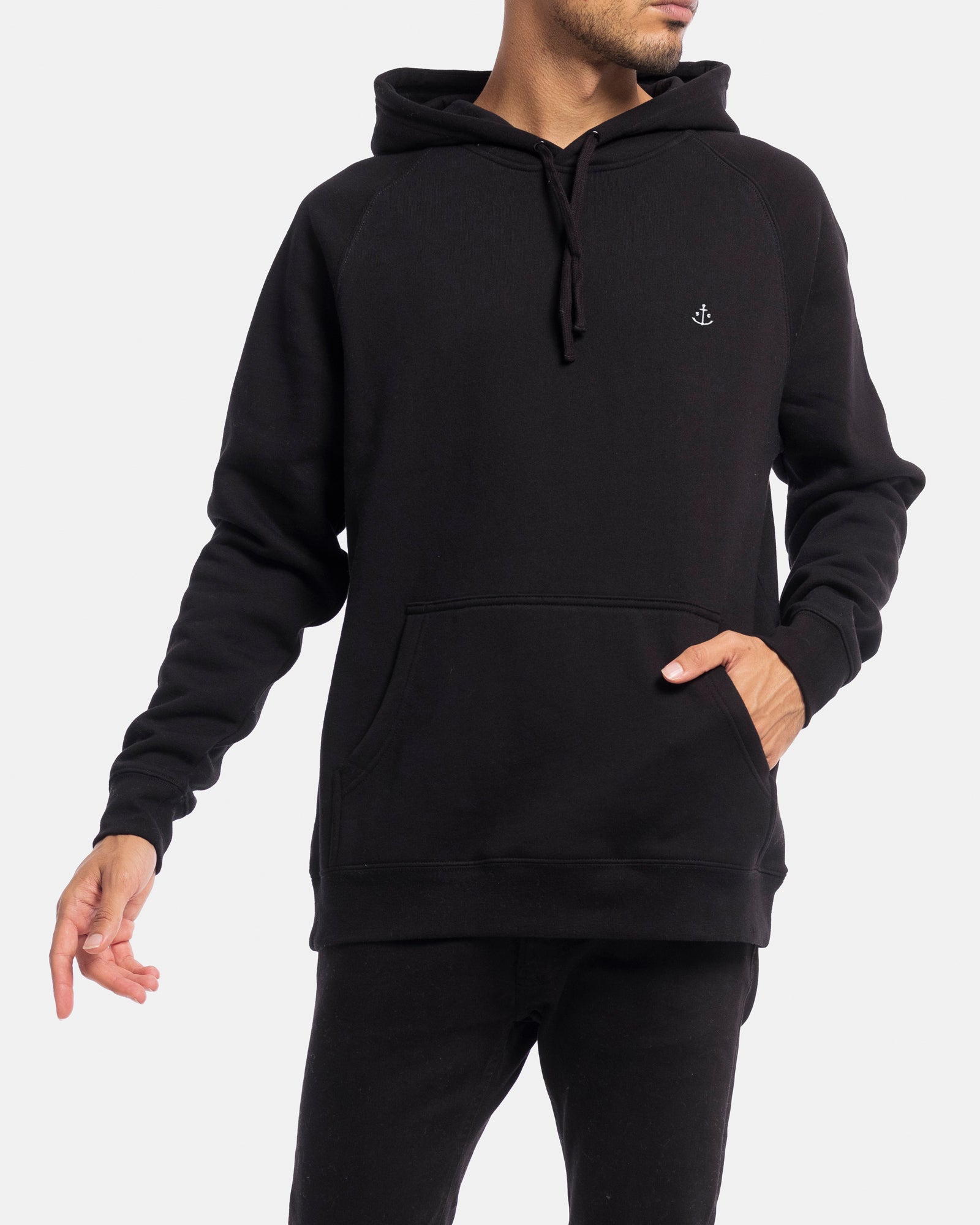 Stock & Co Anchor Embroidery Hoodie