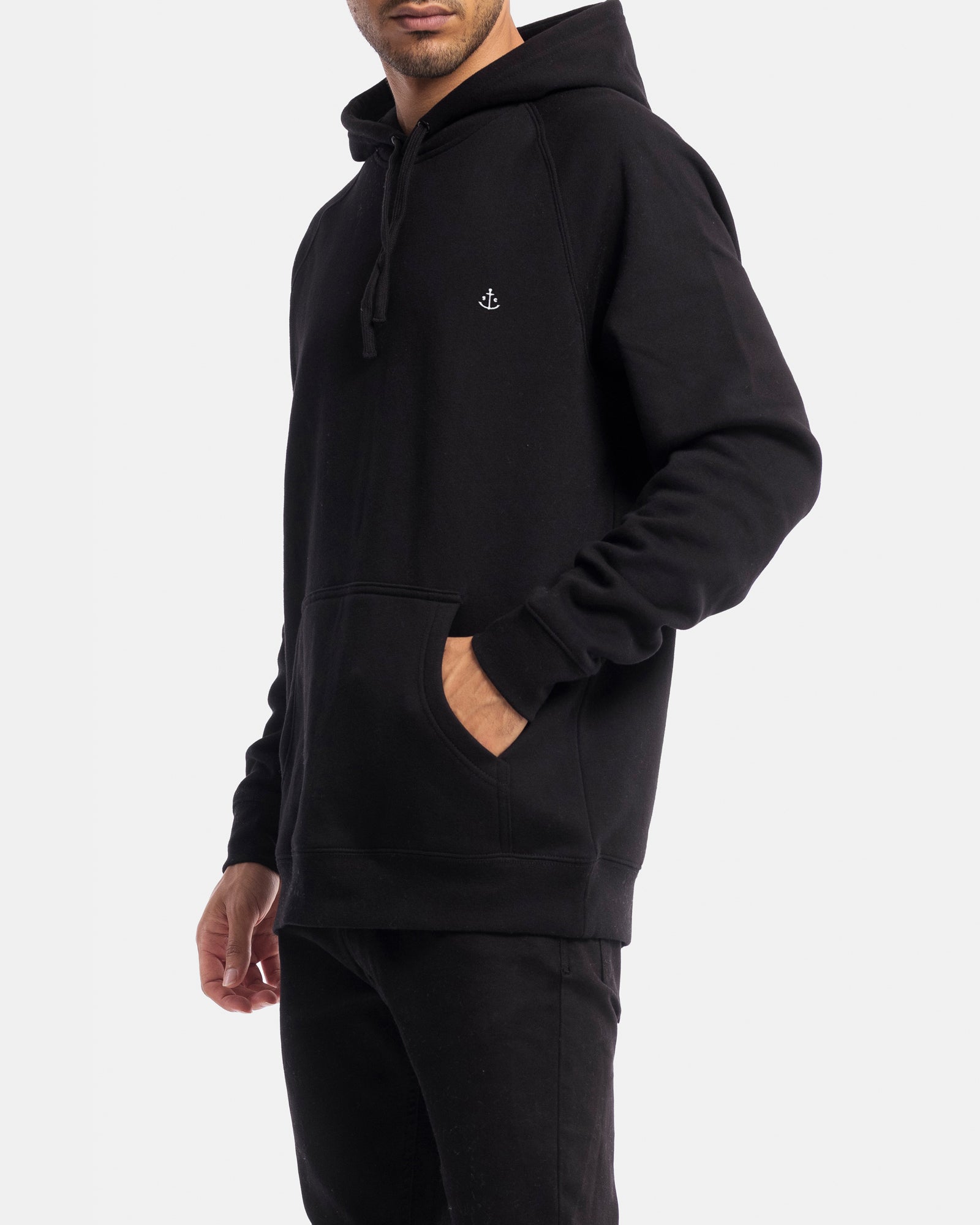 Stock & Co Anchor Embroidery Hoodie