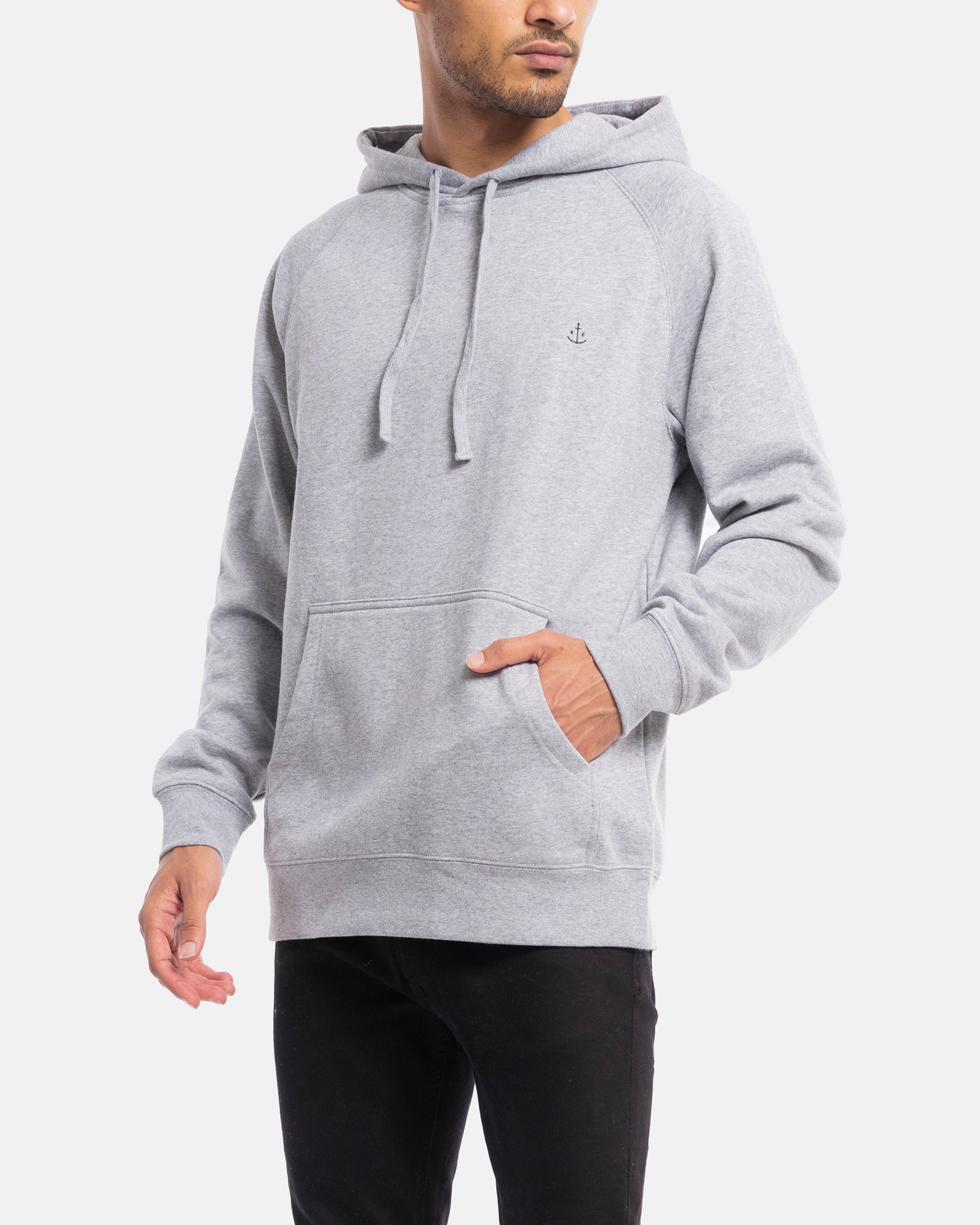 Stock & Co Anchor Embroidery Hoodie